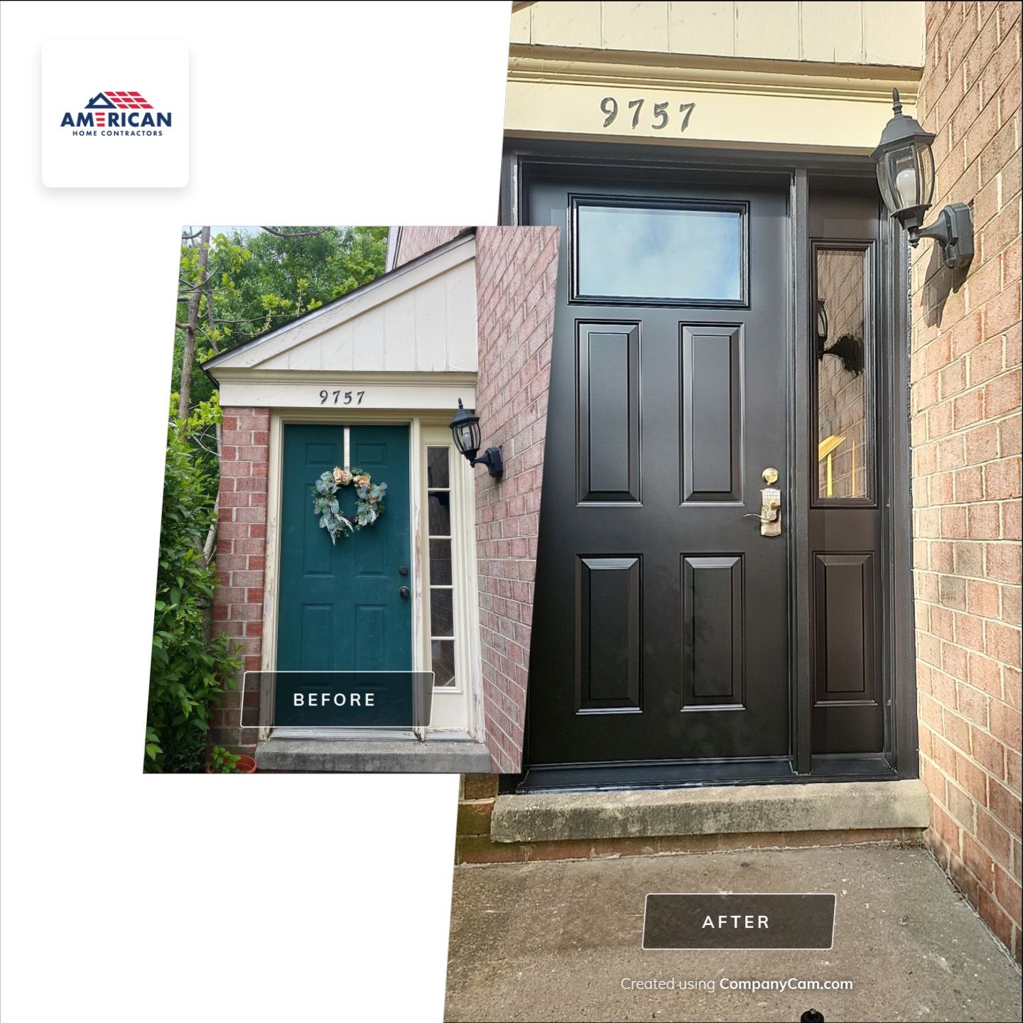 ProVia Entry Door Replacement by American Home Contractors
