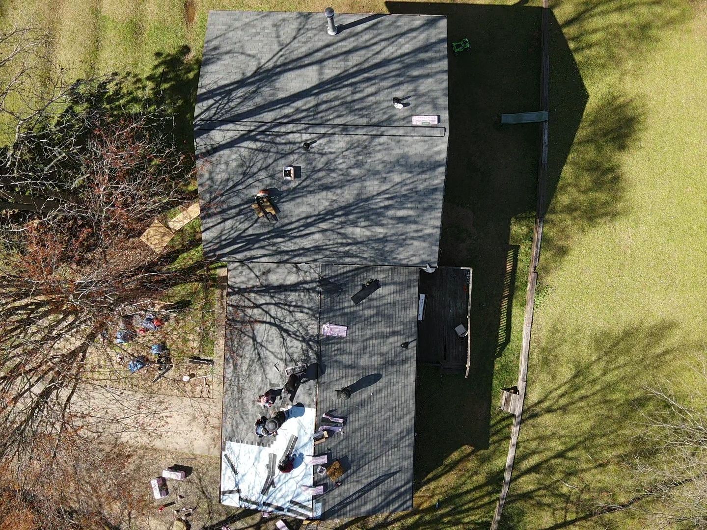 Residential Roofing Installation using Owens Corning by Inspector Roofing and Restoration