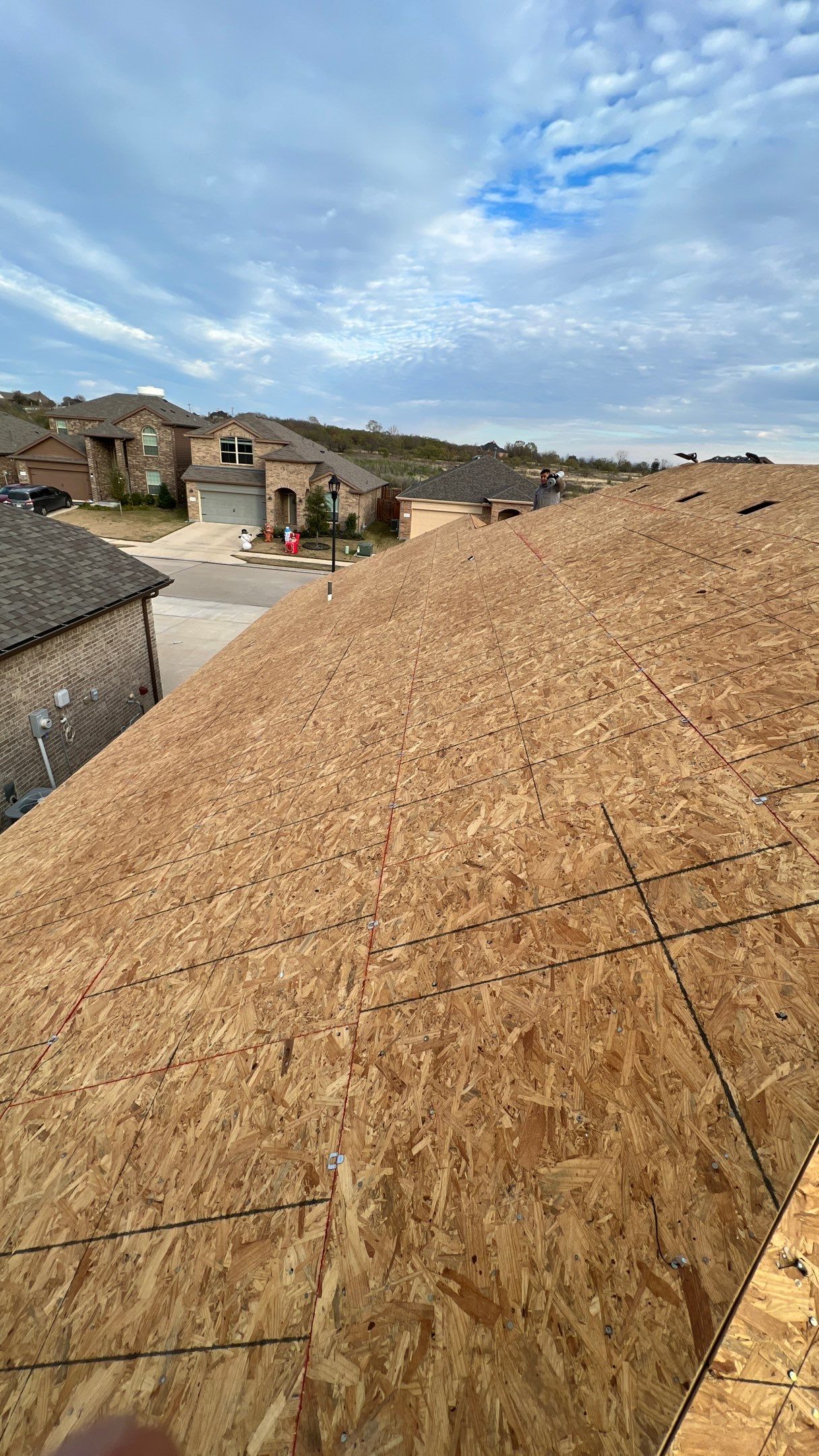 Residential Roofing Installation using ATLAS StormMaster Shake by Harvey Roofing & Construction
