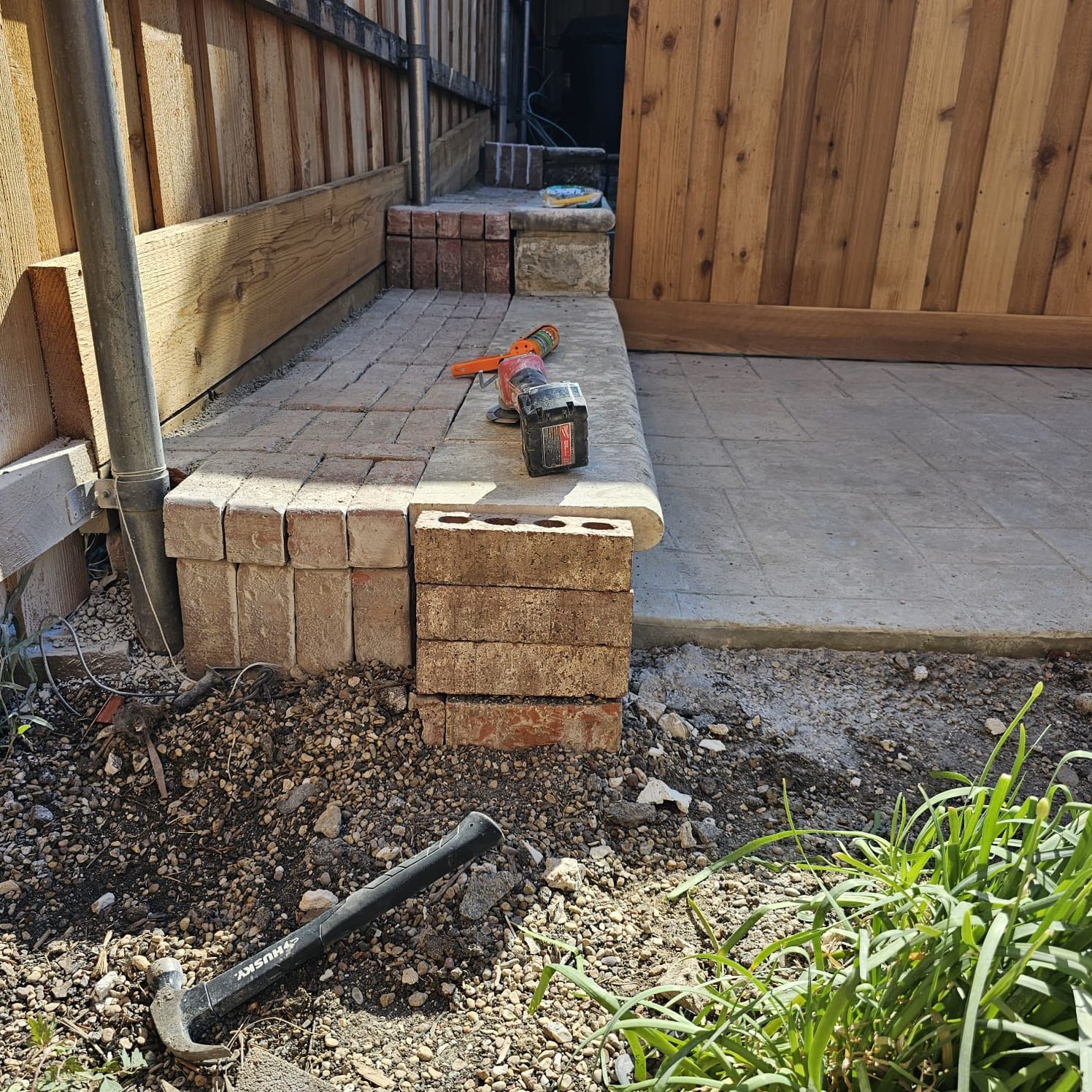 Fence & Concrete Patio by EL-GC LLC 