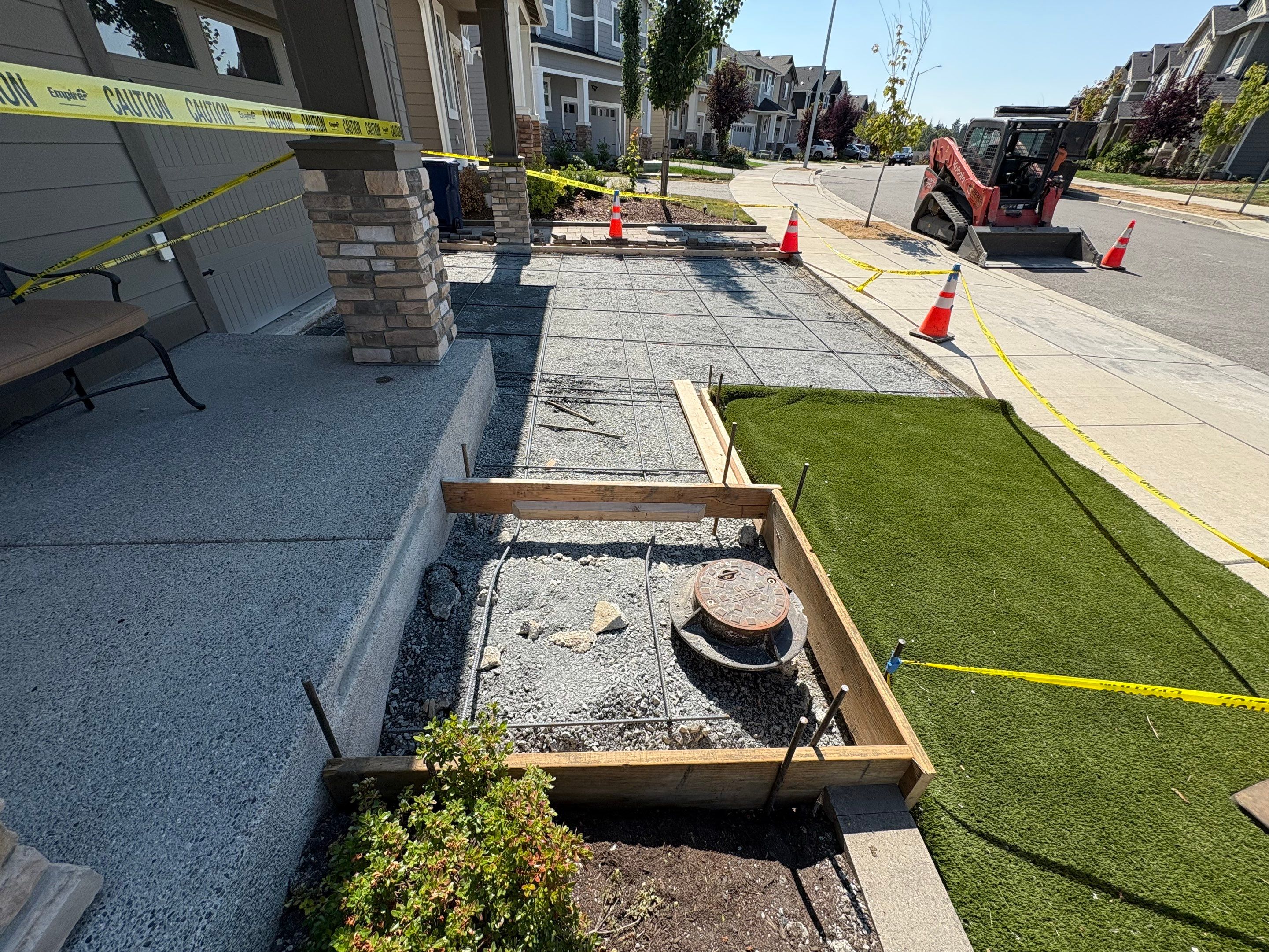 Concrete Driveway Makeover | Snohomish  by Jireh Asphalt & Concrete Inc 