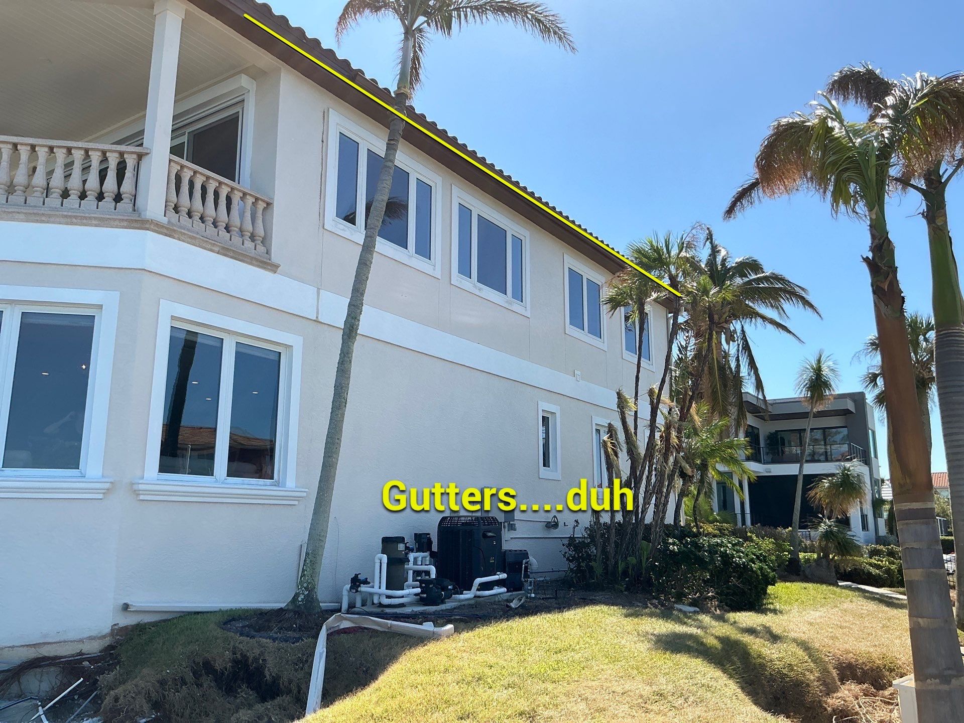 Cameo Finish Gutters for Luxury Homes  by Gutter Professors