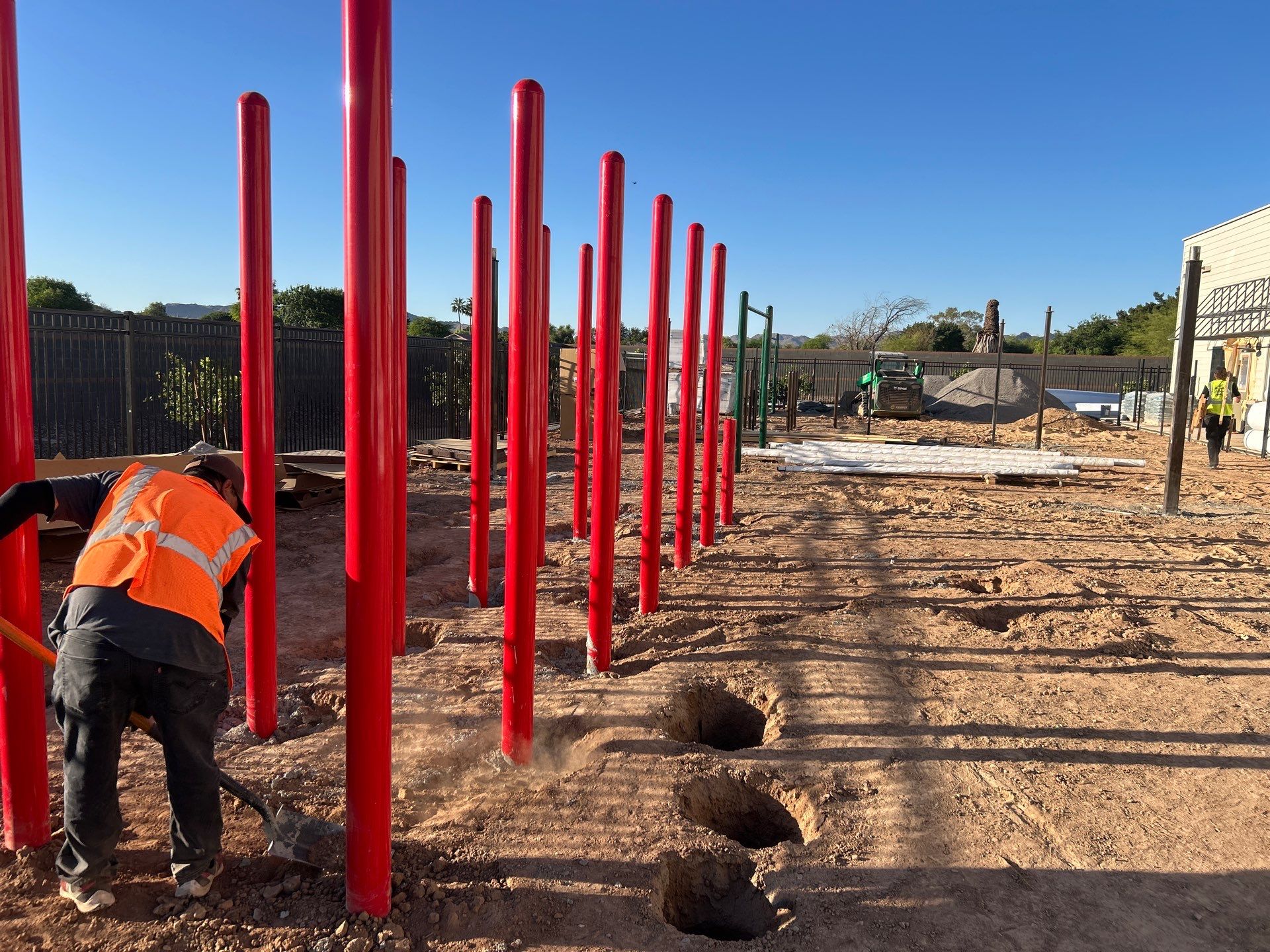 Synthetic Turf and Playground Equipment Queen Creek Preschool by Southwest Greens Midwest