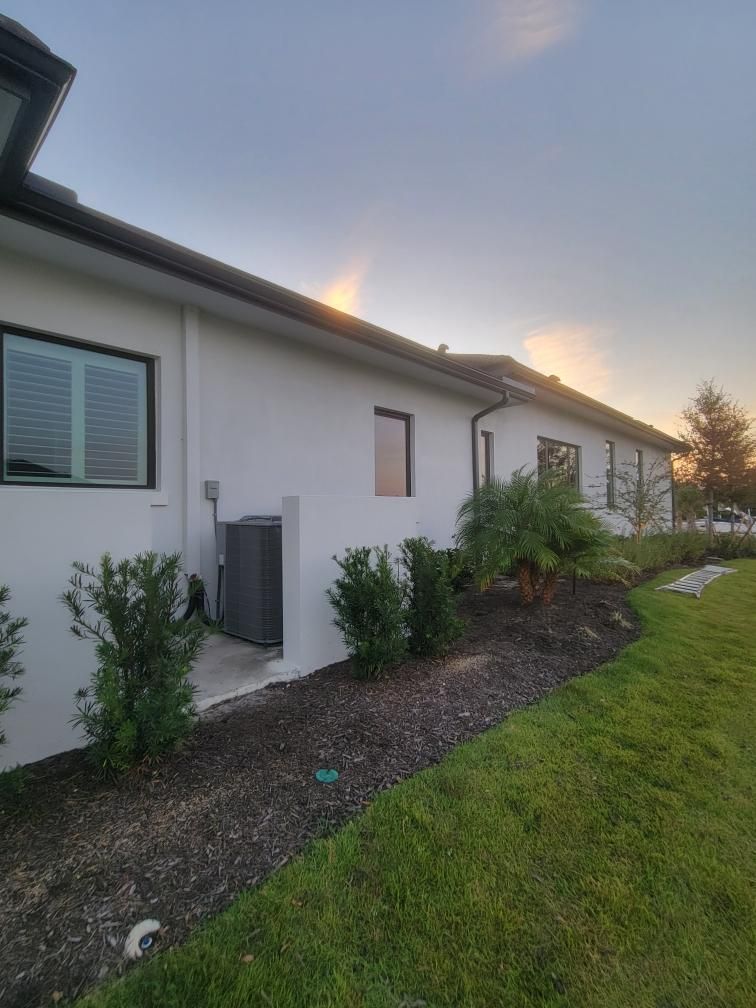 Bronze K-Style Gutters for Homes in Parrish FL by Gutter Professors