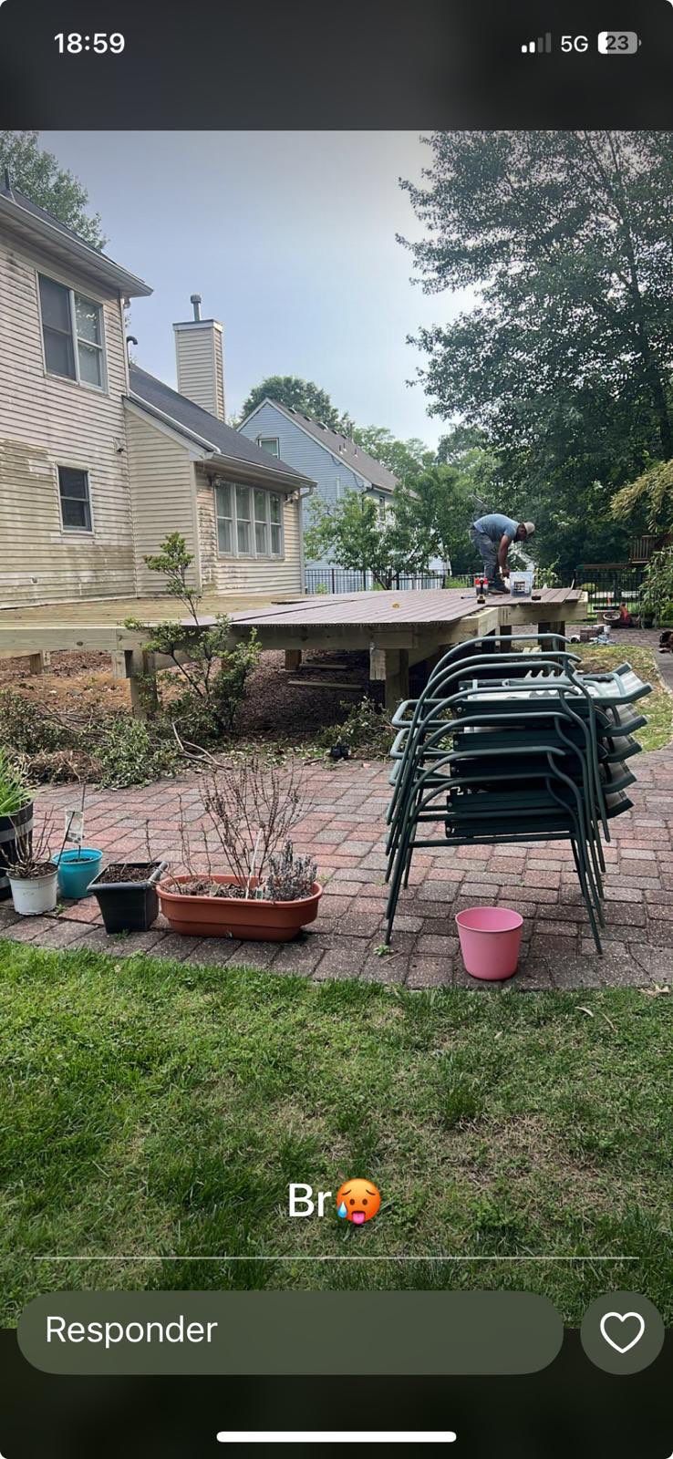 Project in Middletown Township by deck guardian