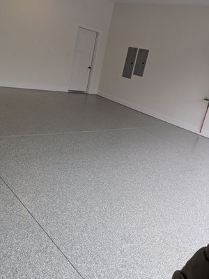 Garage Floor Coating using Thyme