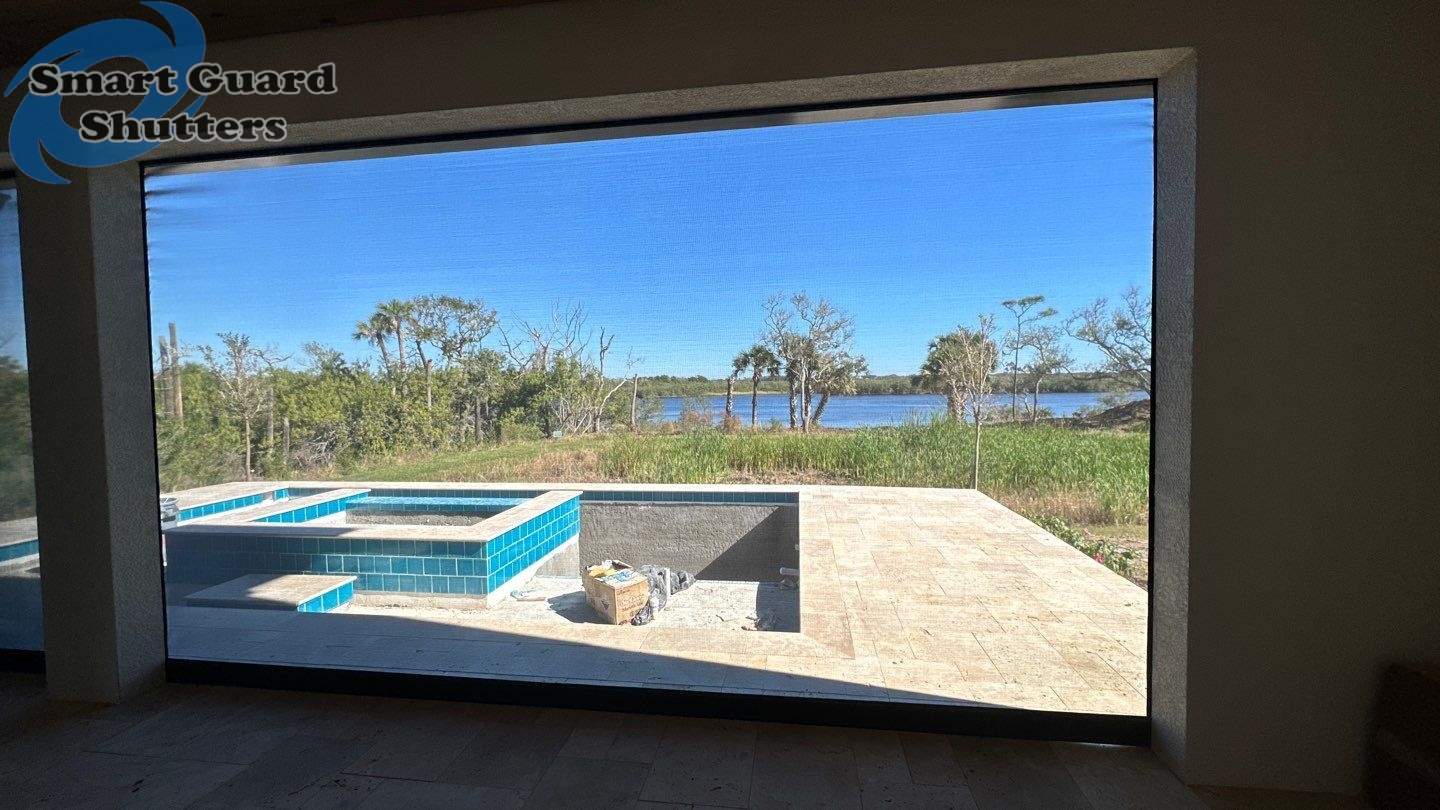 Hurricane Screen Bronze/Black by Smart Guard Shutters