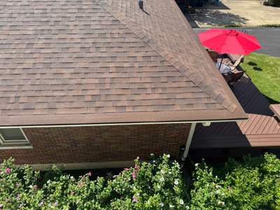 Turtle Shell gutter protection installation in Villa Park, IL 60181, photograph 27