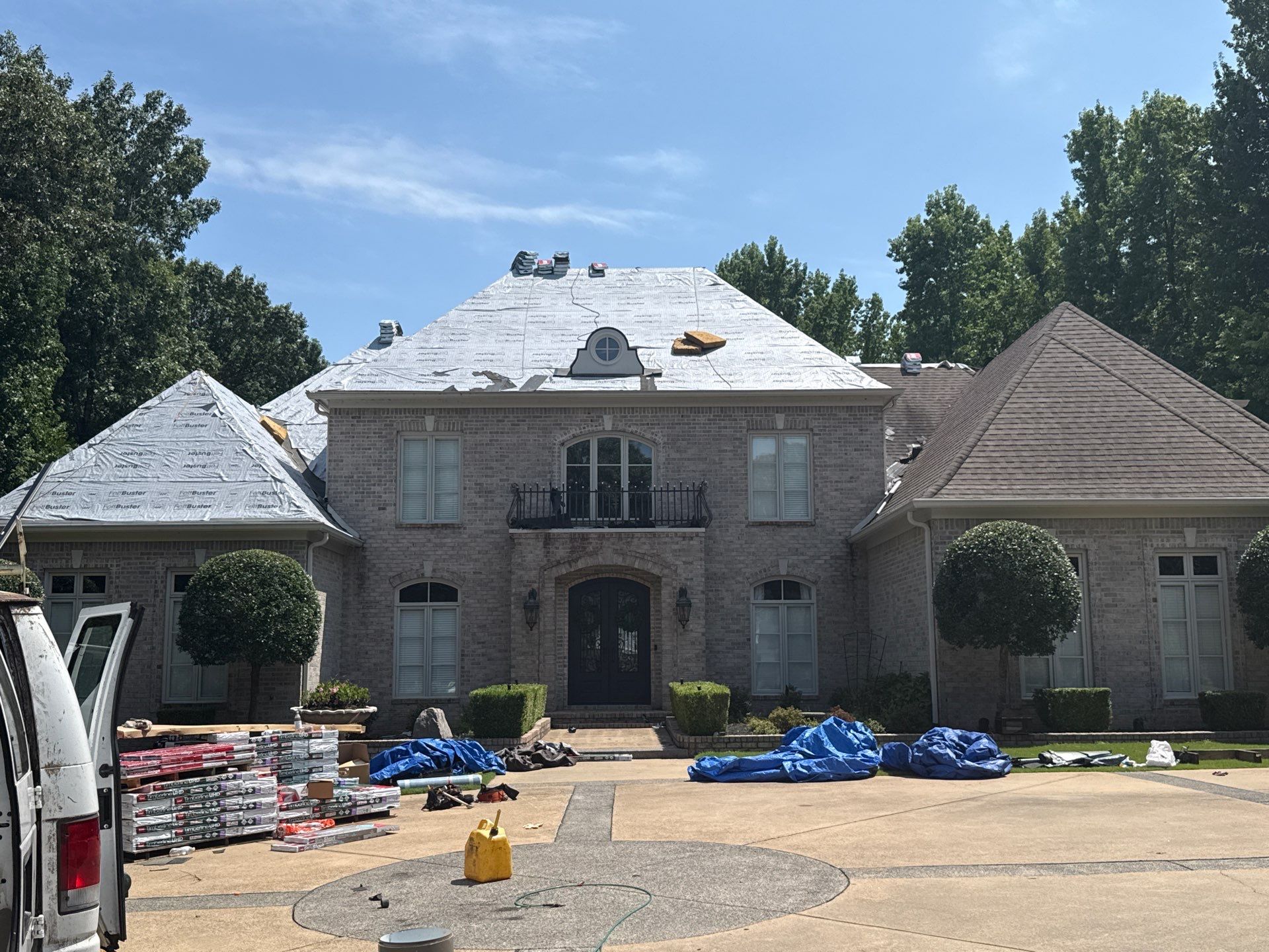 GAF Timberline UHDZ Shingle Roof Replacement in Memphis by Revival Roofing Services