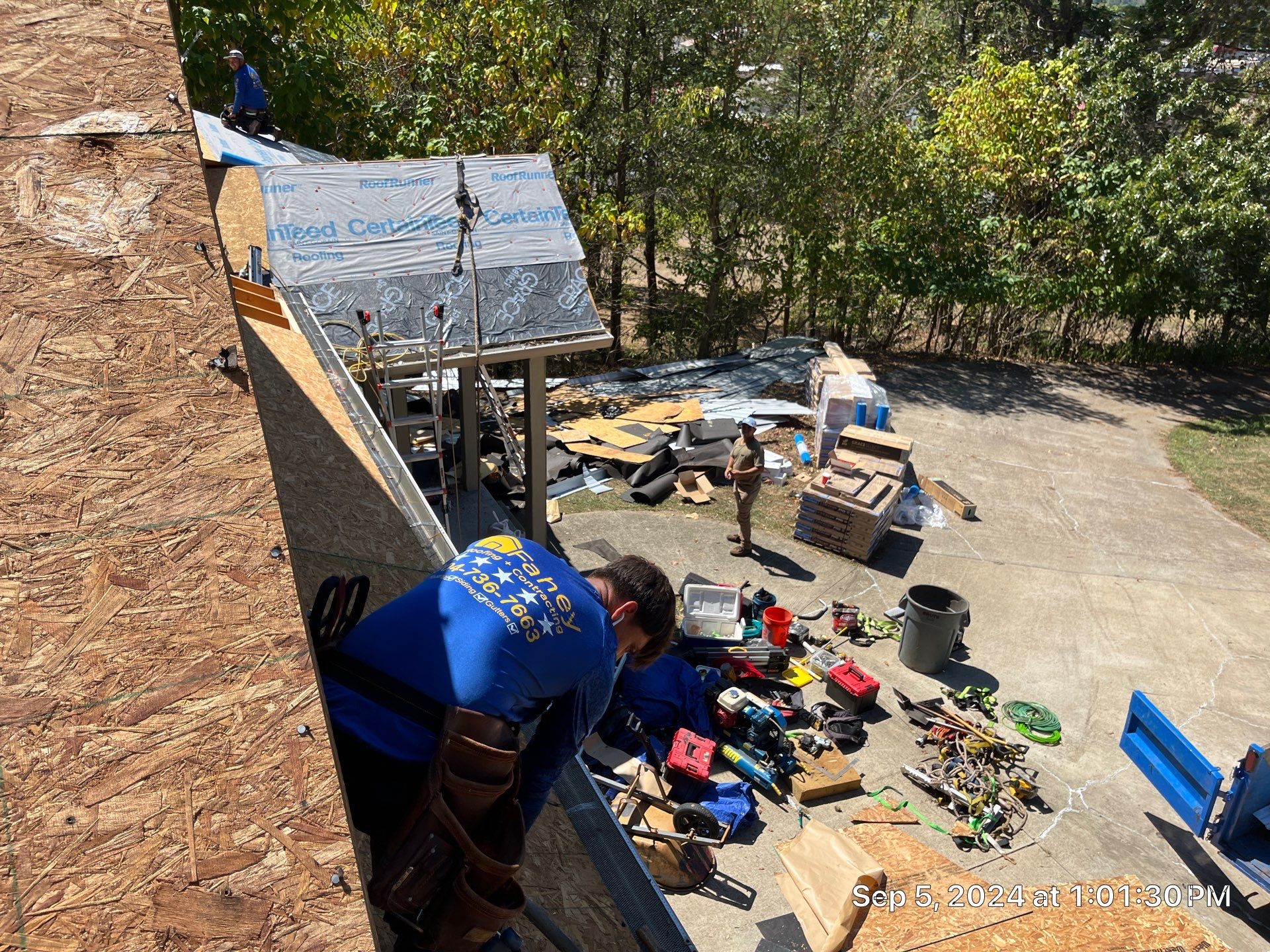 Residential Roofing Repair using Certainteed Landmark Pro Shingles by Fahey Roofing + Contracting