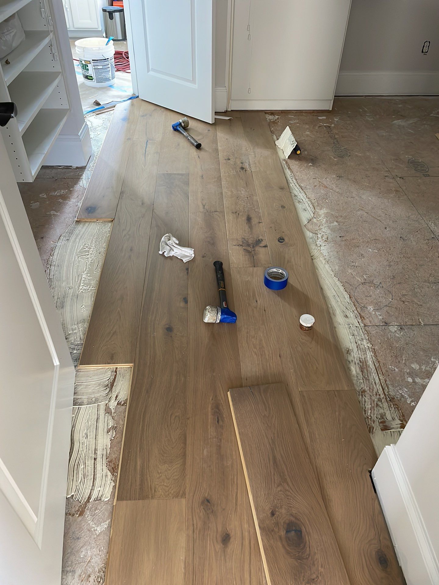 Entire House - Beautiful Prefinished White Oak by Footprints Floors of East Atlanta