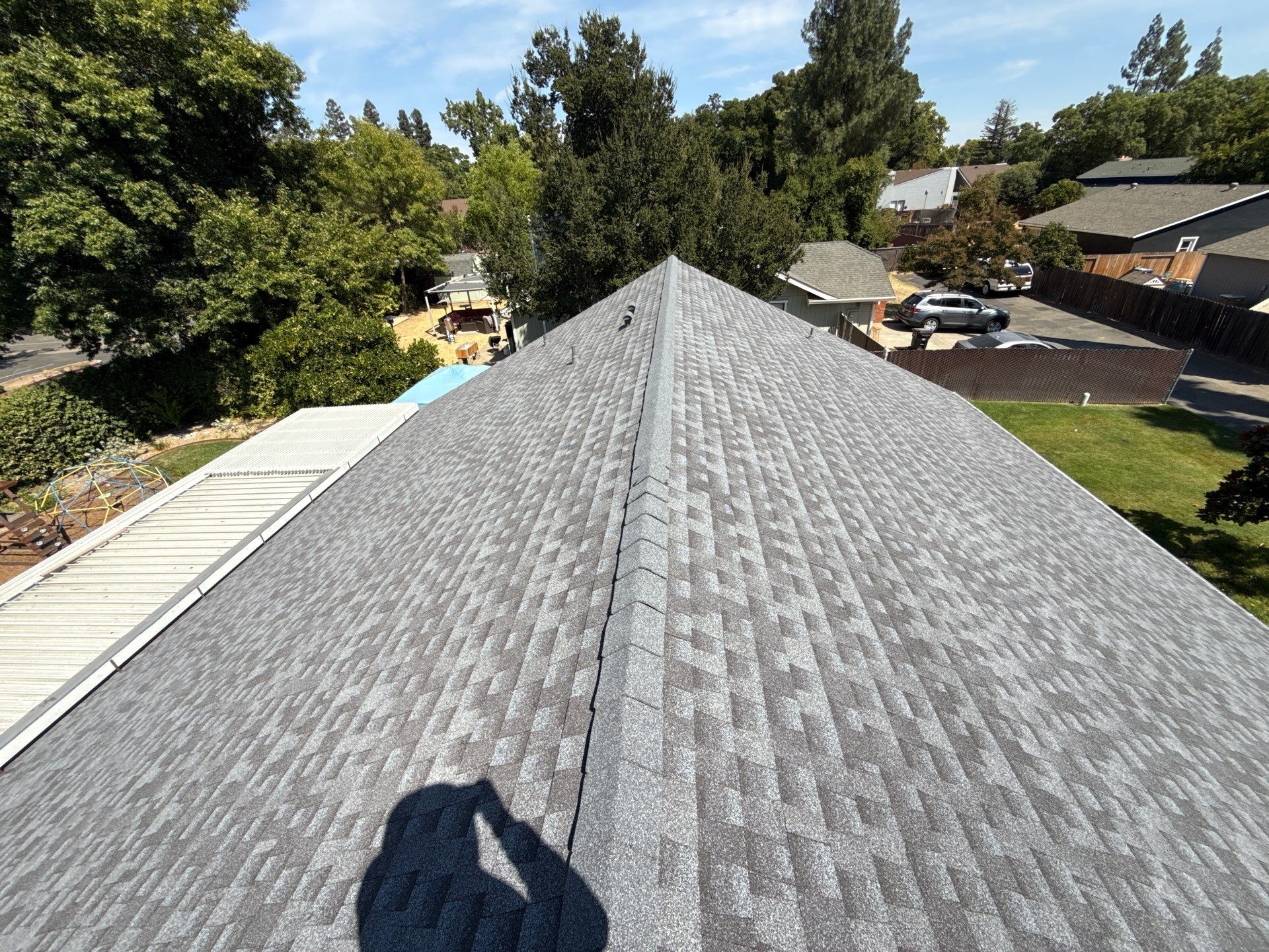 Residential Reroof using GAF HDZ RS by Nextop Roofing