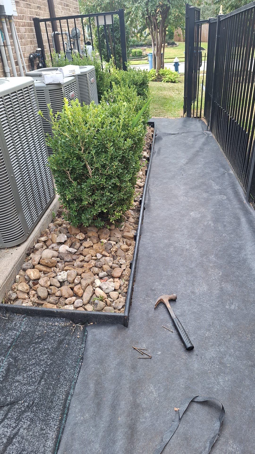 Say Goodbye to Soggy Sides: Artificial Turf & Drainage for Austin Freeman! πΏπ§ by Texas Urban Elements