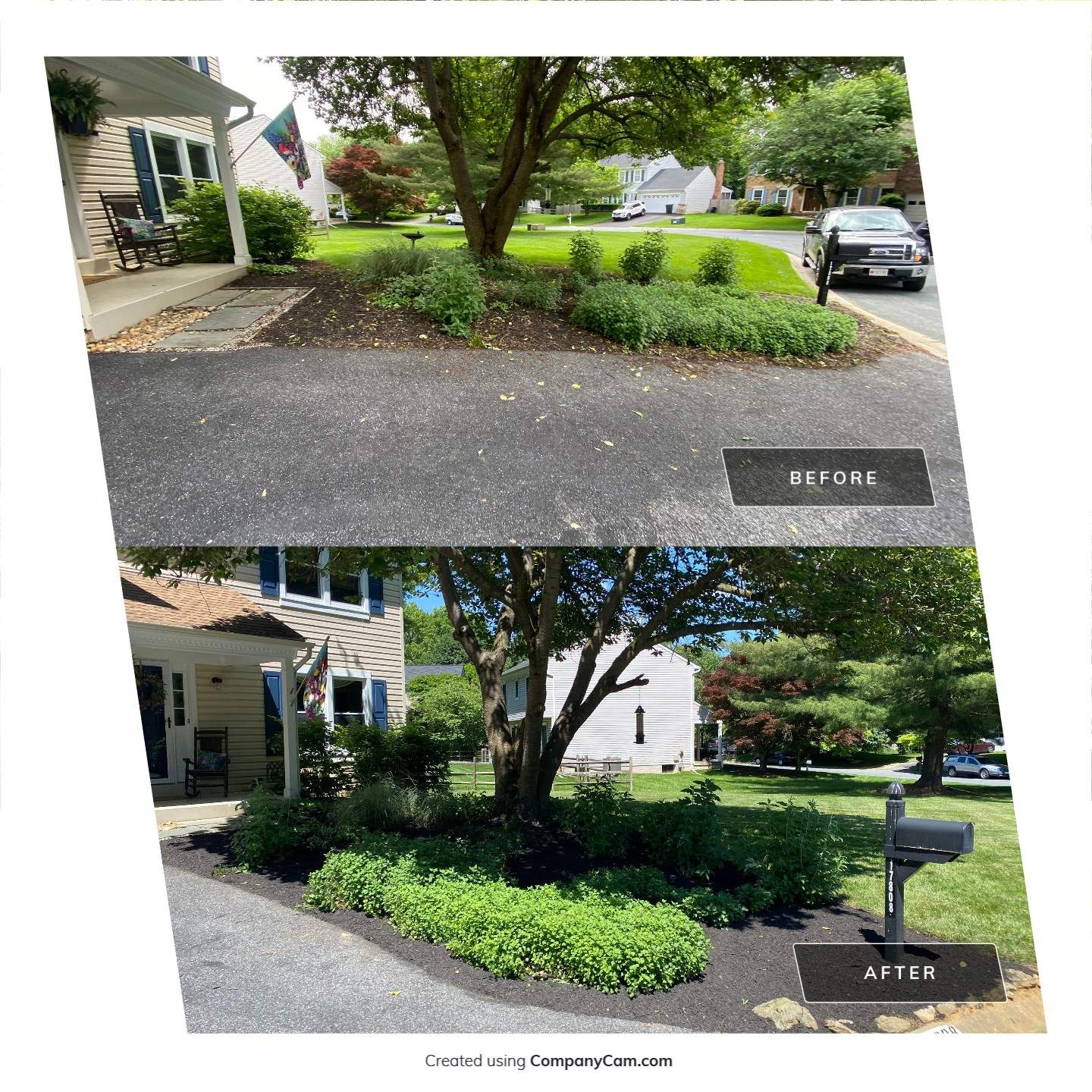 Spring Landscape Cleanup & Mulch by The Smet Companies, LLC