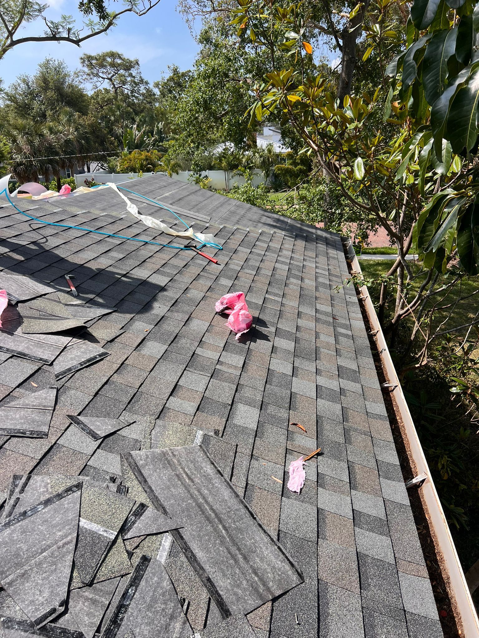 Project in St. Petersburg by Mitchell Roofing Company LLC