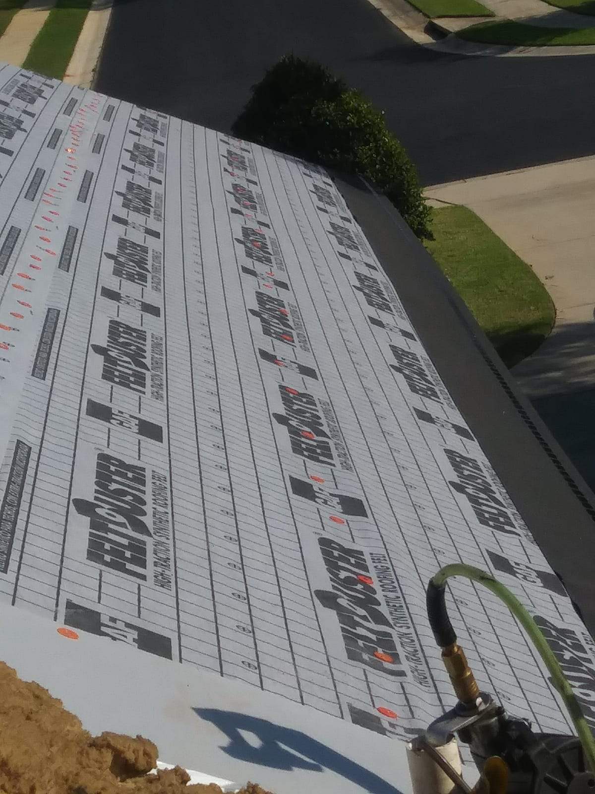 Residential Roofing Installation using Roof Replacement by American Roofing & Construction LLC