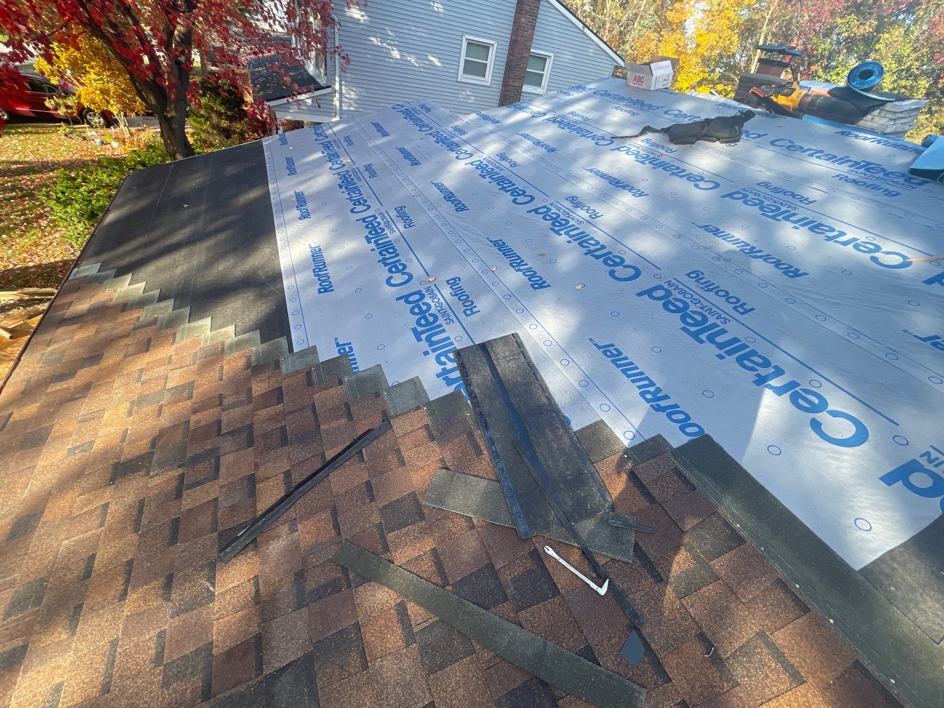 Roof Replacement using CertainTeed Landmark by 180 Contractors