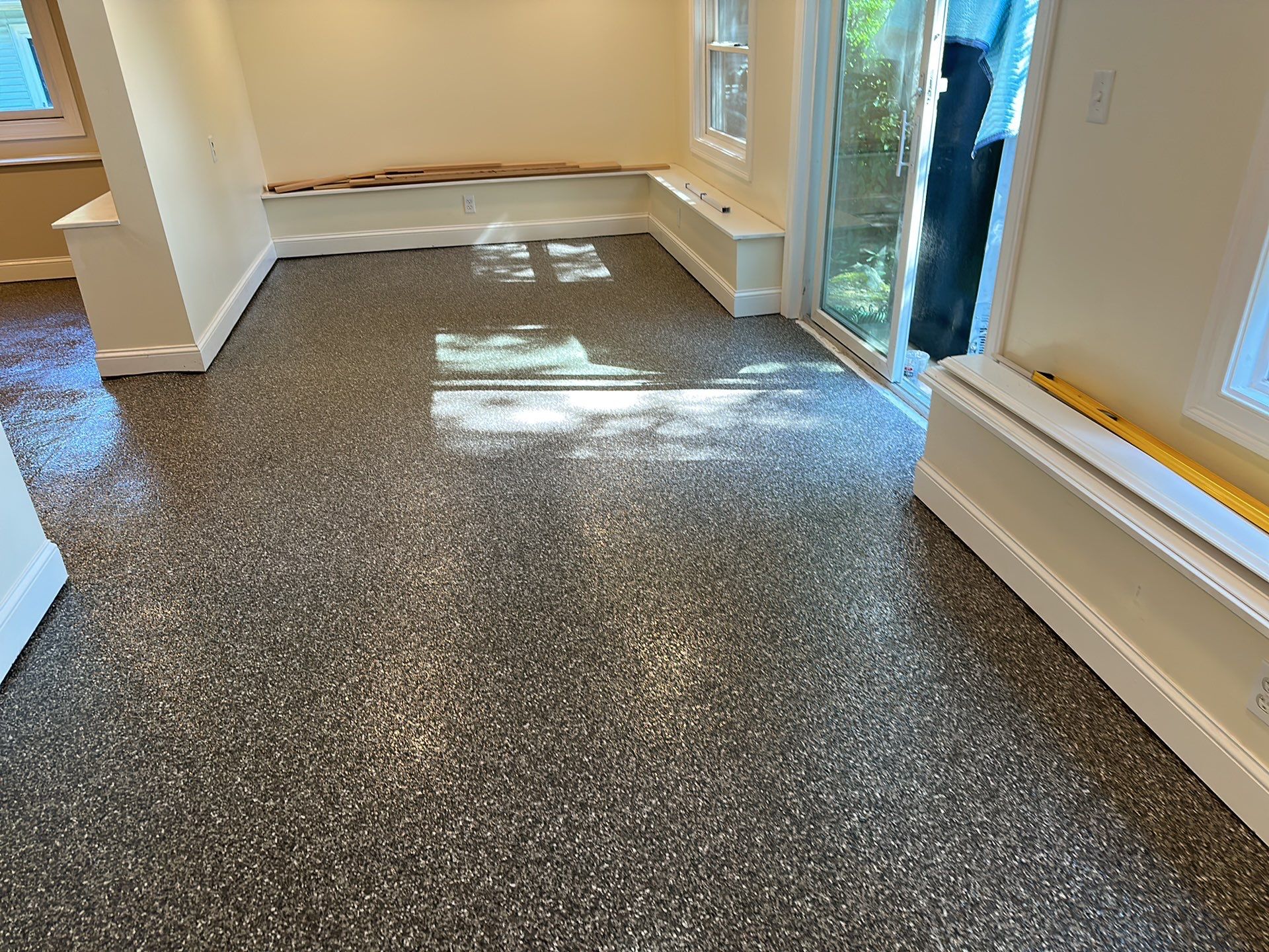 Basement in Arlington, MA 02474 by Symphony Concrete Coatings