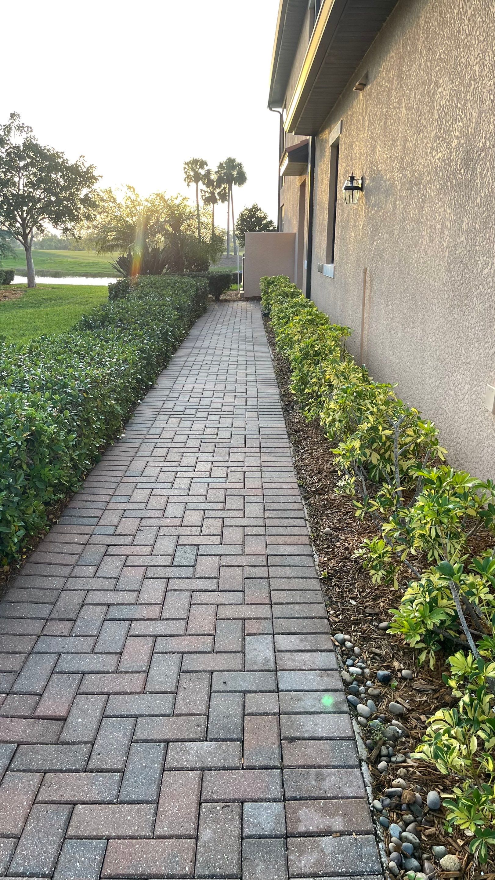 HOA Paver Driveway & Sidewalk Cleaning in Sarasota National, Venice, FL | Sunshine AquaWash by Sunshine AquaWash