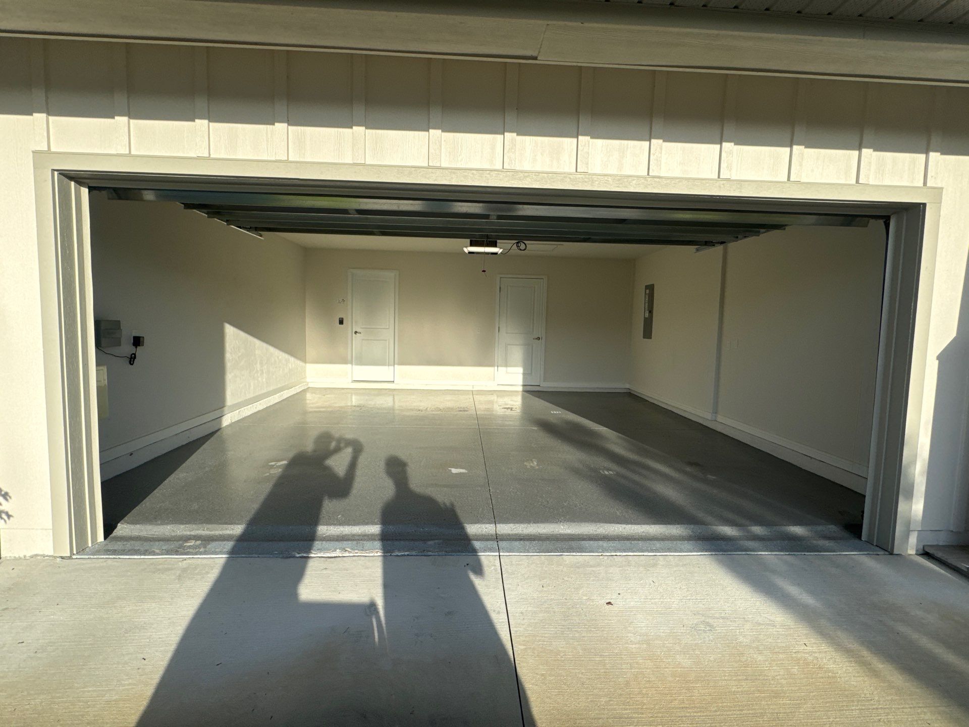 Garage Project in Newberry, FL in Slate Stone by Cross Creek Concrete Coatings