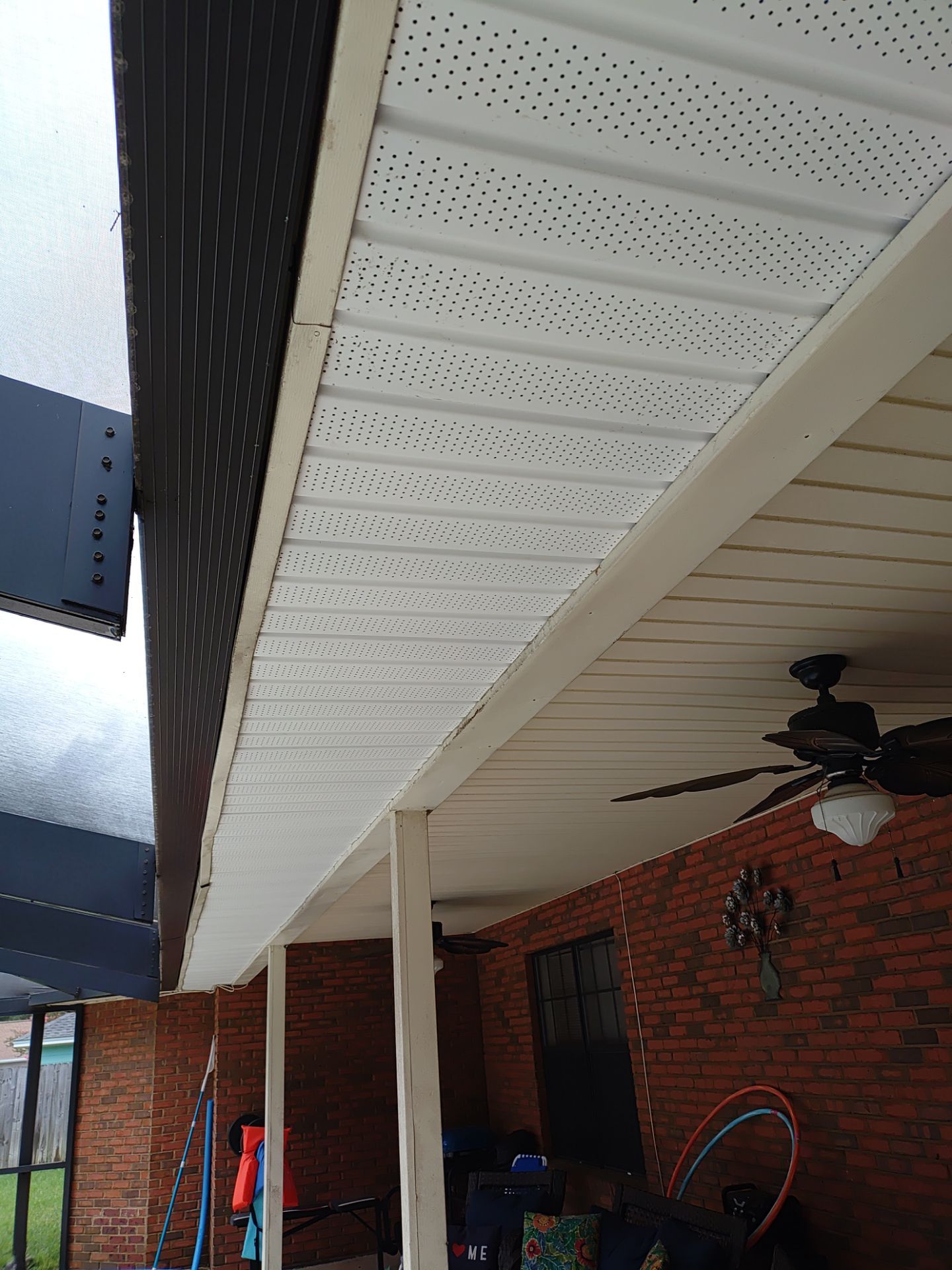 New Soffit, Fascia, and 6 -K Gutter Installation in Panama City FL by Gutter Professors