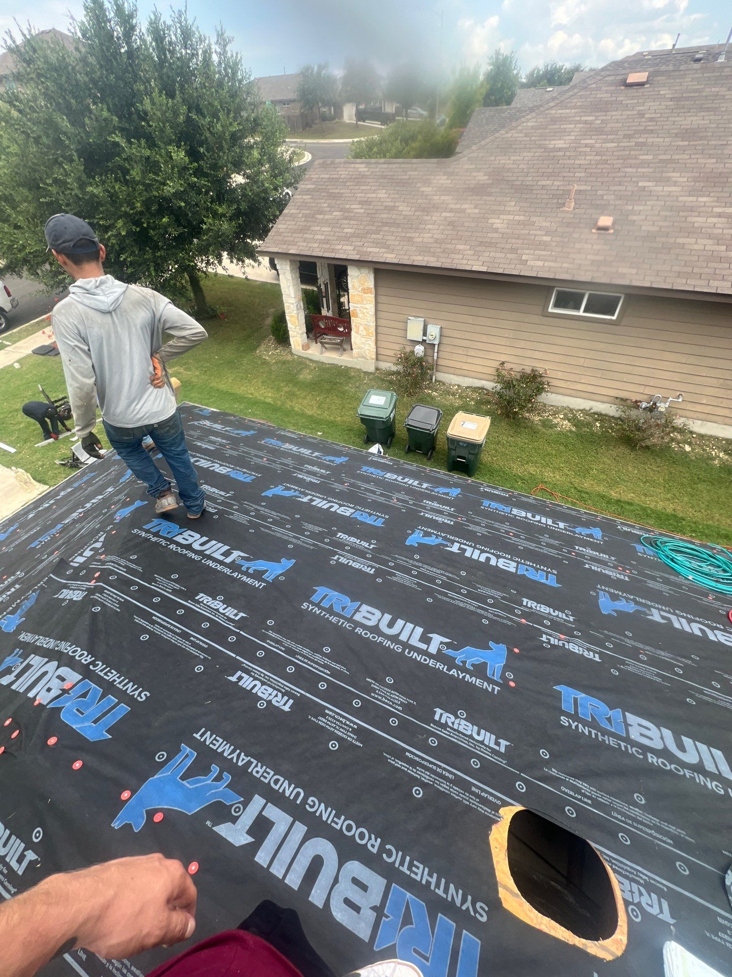 Project in San Marcos by Rhino Roofing and General Contracting, LLC