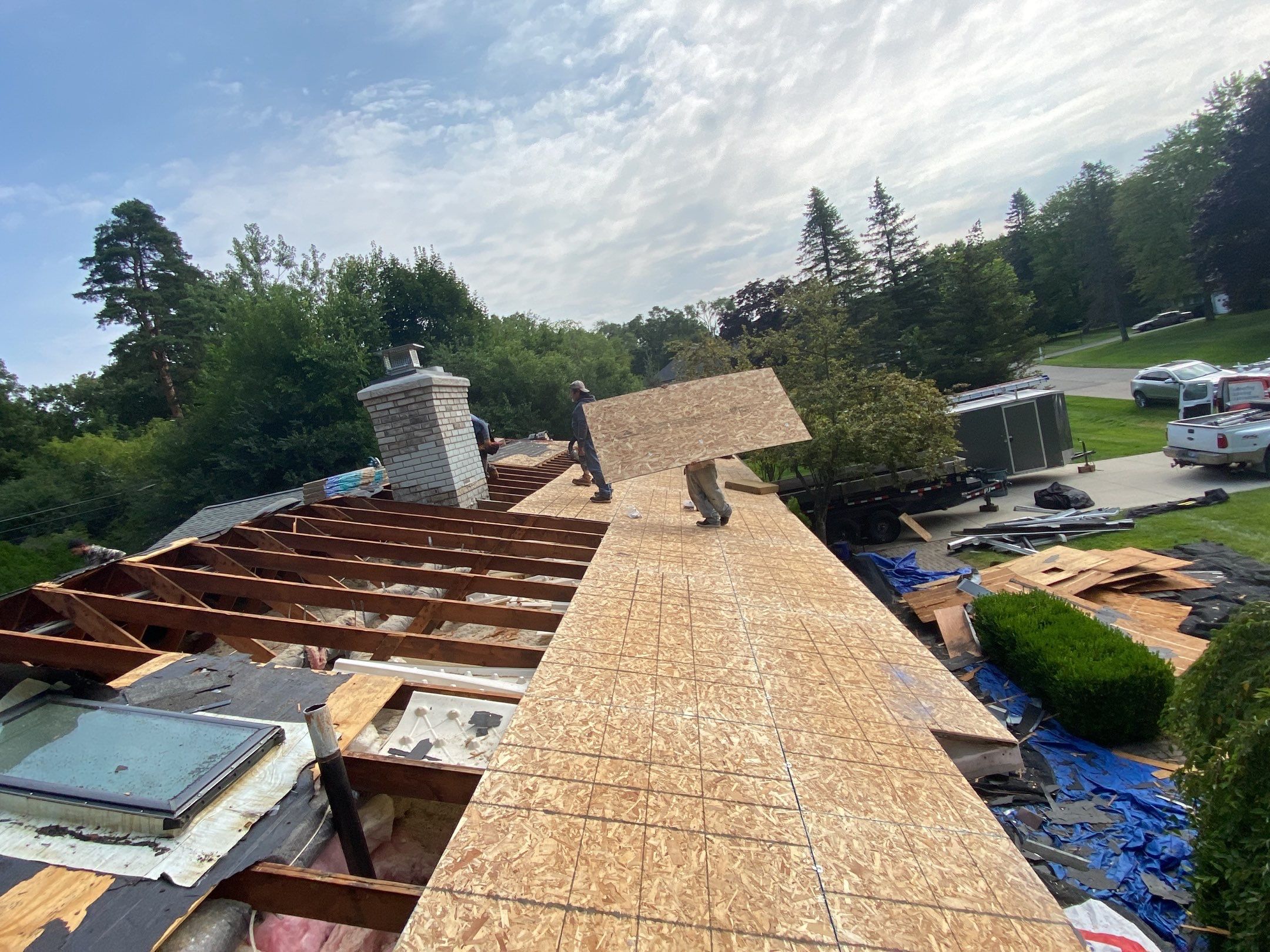 Roof Replacement using CertainTeed Landmark by 180 Contractors