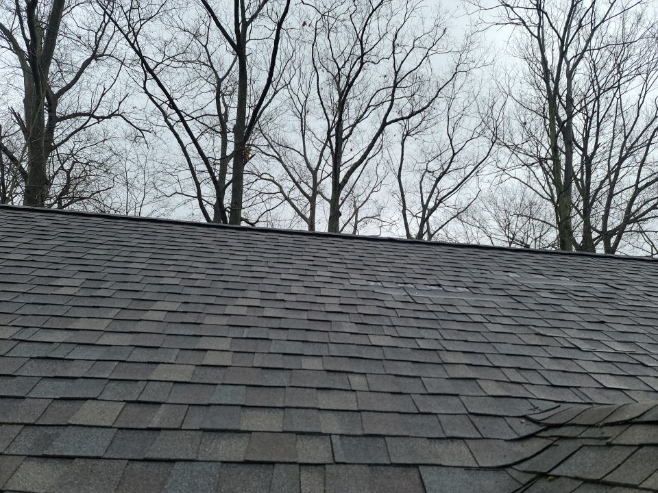 ATLAS PINNACLE COLOR: HEARTHSTONE DRIP EDGE: WHITE by Eagle Eye Roofing