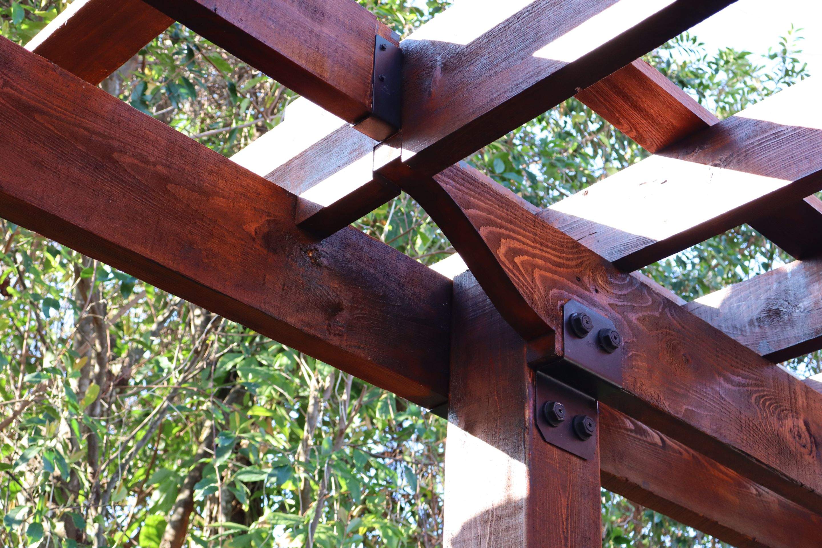Attach Cypress pergola by Orlando pergolas
