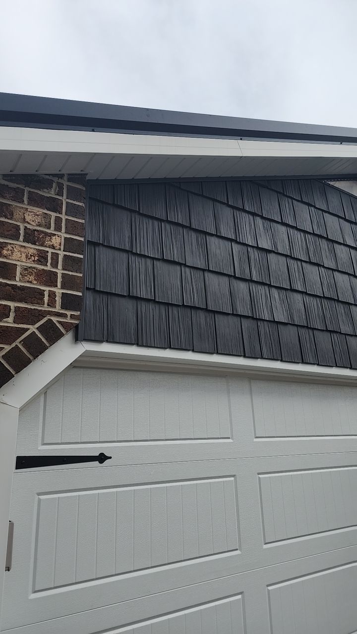 Full Exterior Home Transformation – Metal Slate Roof in Fort Wayne, IN by 4Ever Metal Roofing