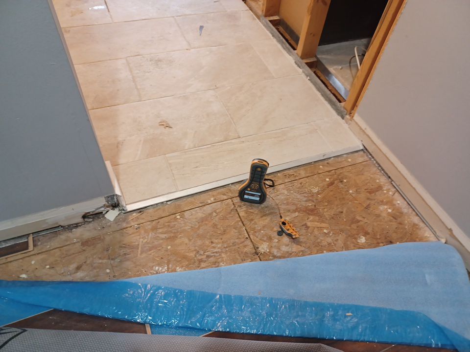 Project in West Bloomfield by EzDry Water Mitigation & Property Restoration