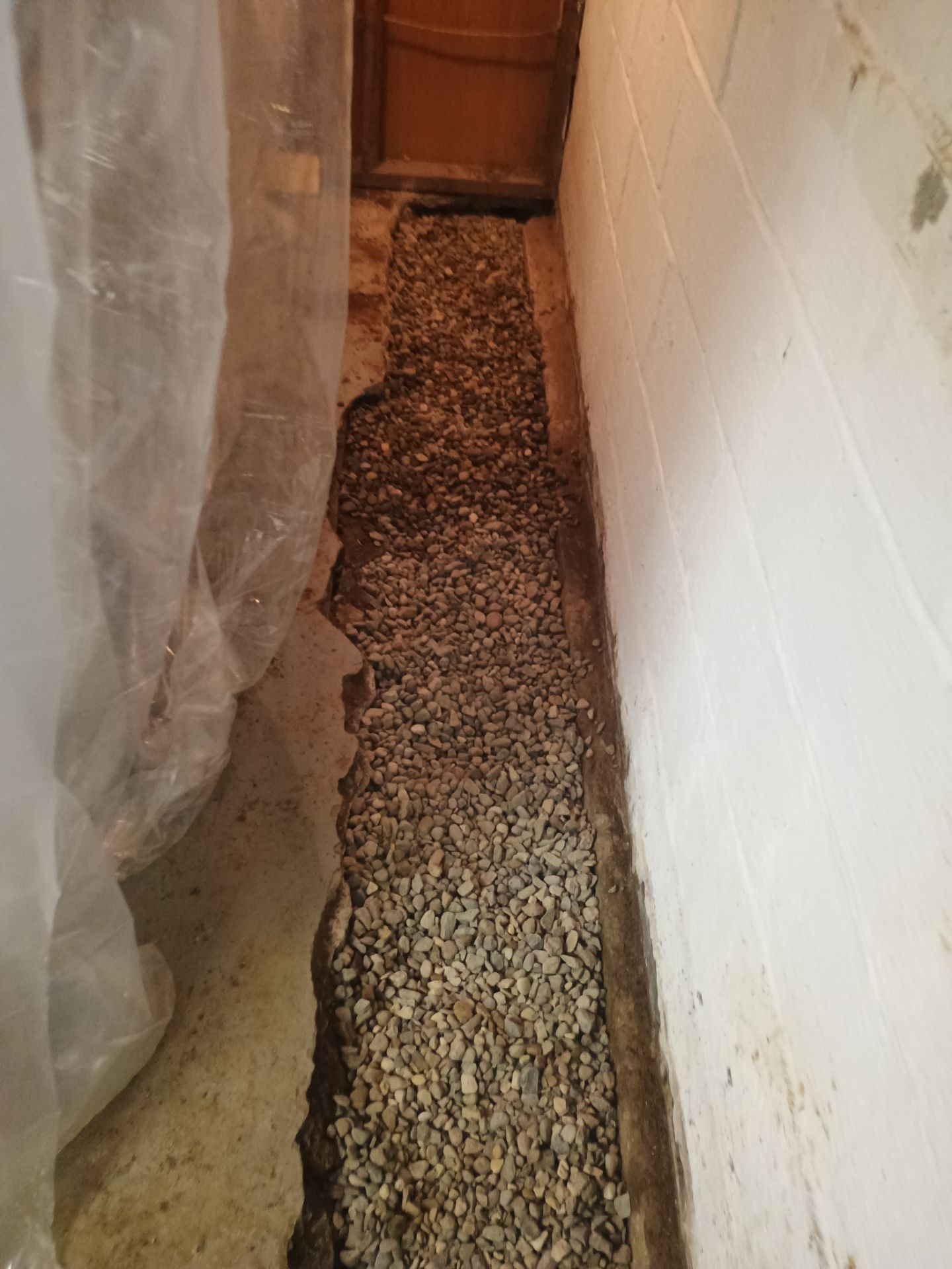 Interior Drain Tile & Yard French Drain in St. Paul, MN by Waterproofing Northeast