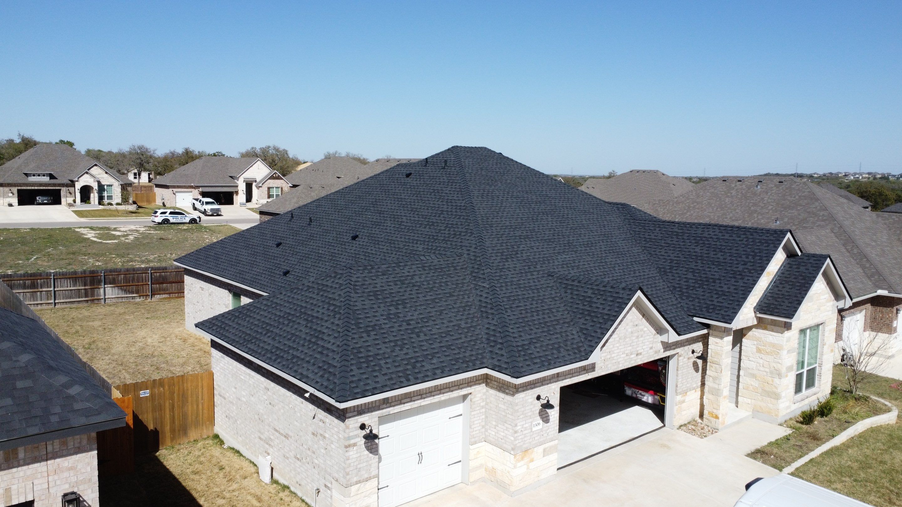 Class 4 Hail Damage Roof Replacement — Salado, TX by ROAM Roof & Solar