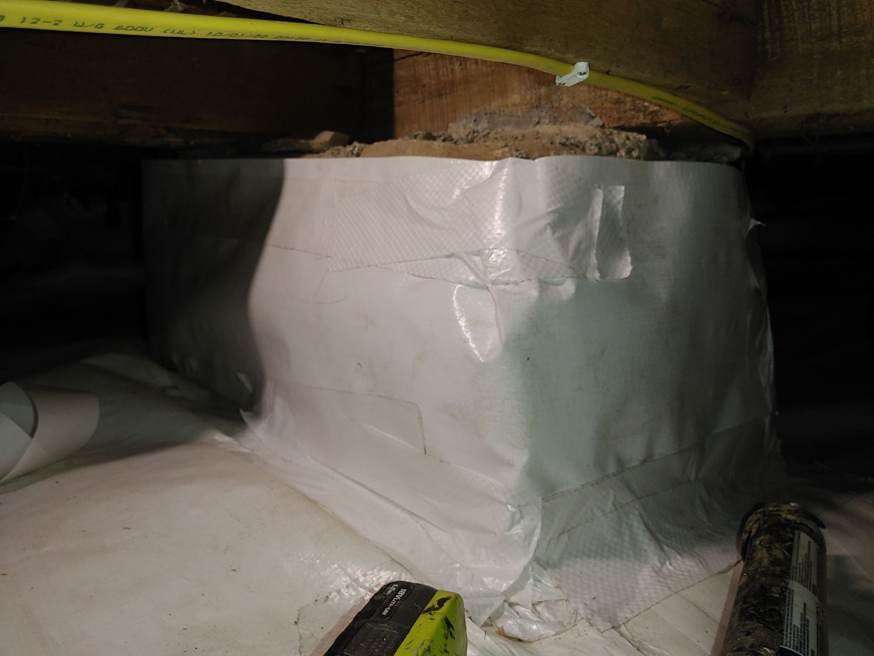 Another Tough Crawlspace Waterproofing Project by Toledo Basement Repair