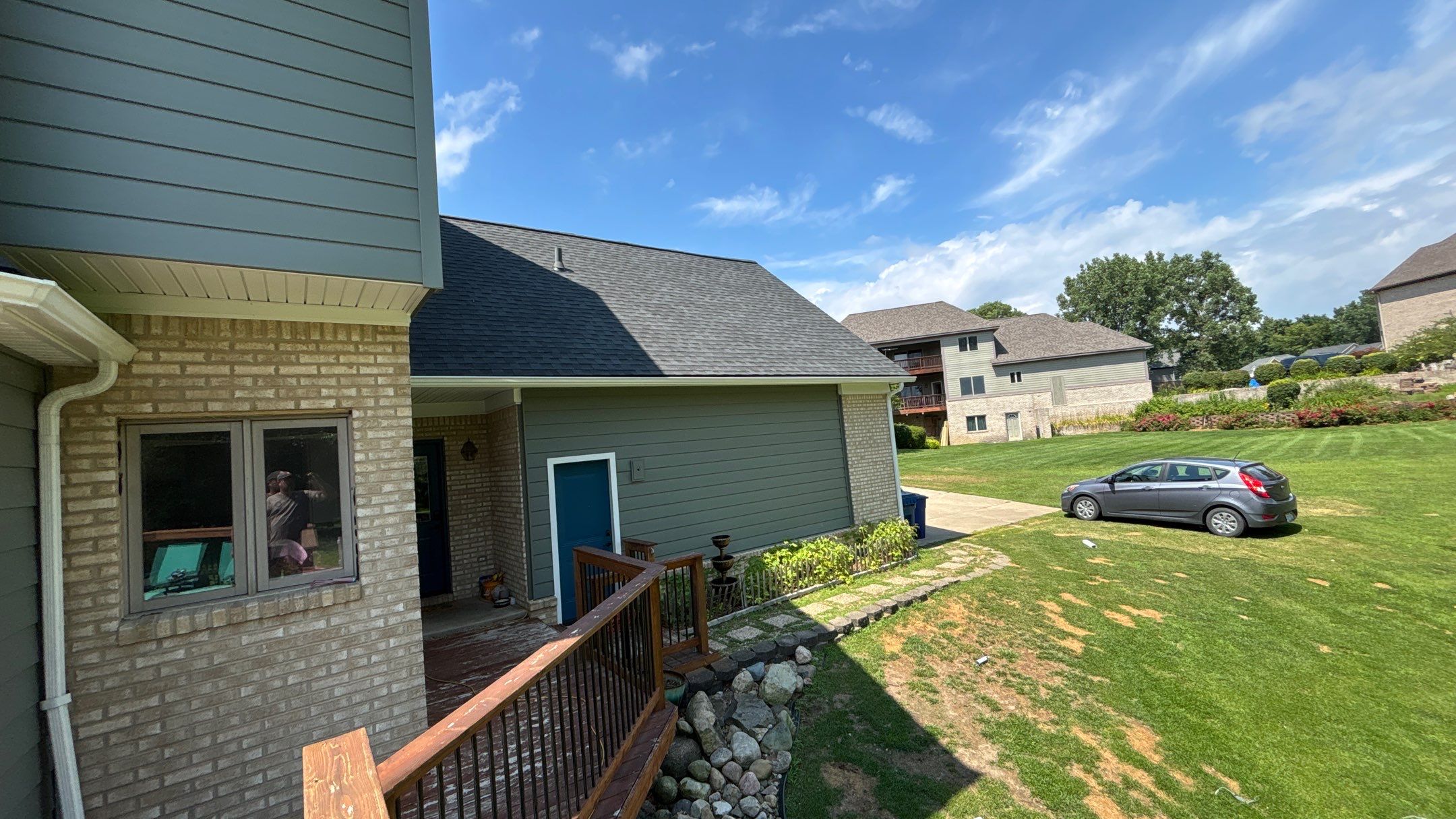 Siding Replacement using Alside Mountain Fern by 180 Contractors