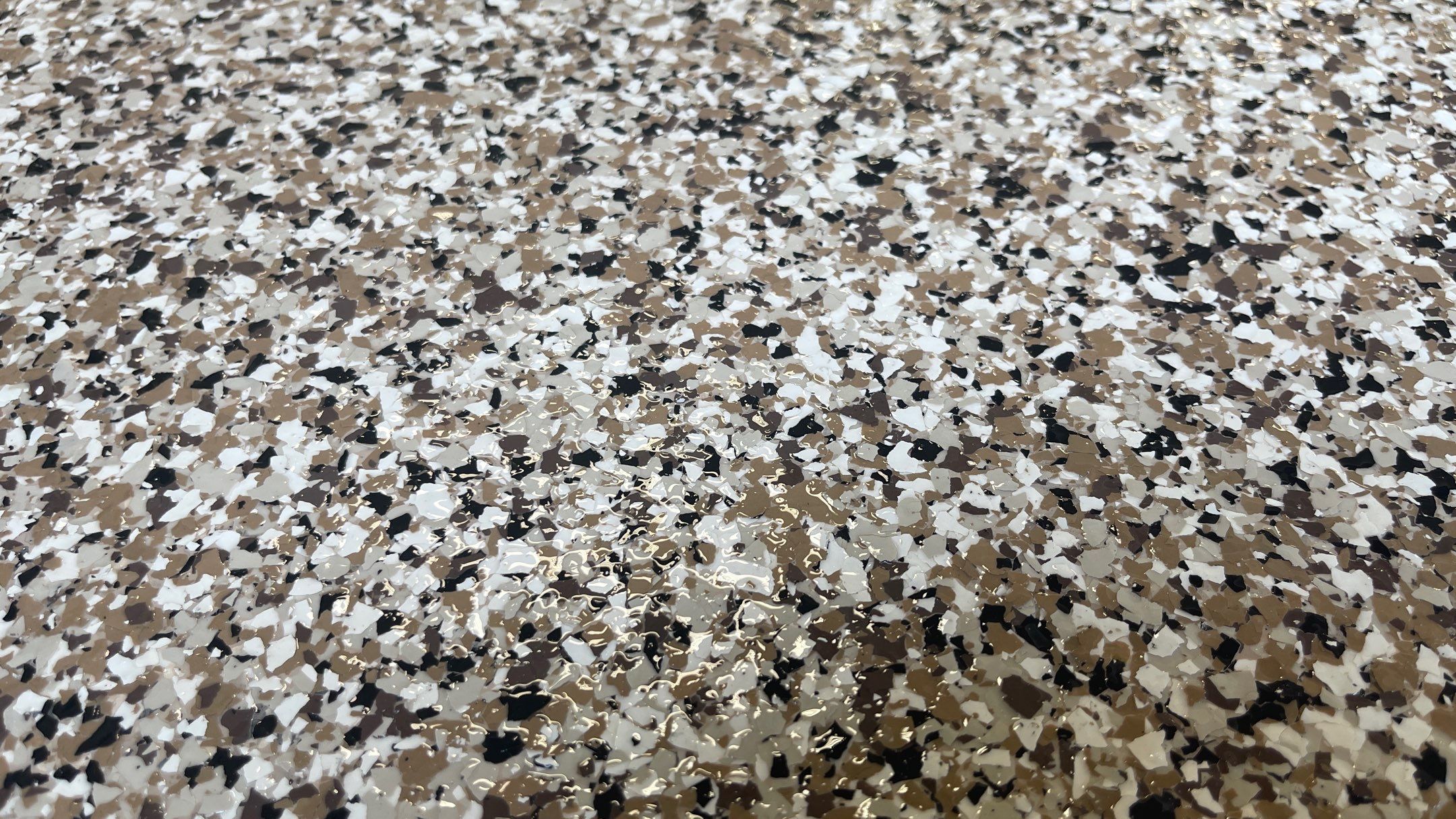 Curt E. gets a new garage floor!  by Banner Garage