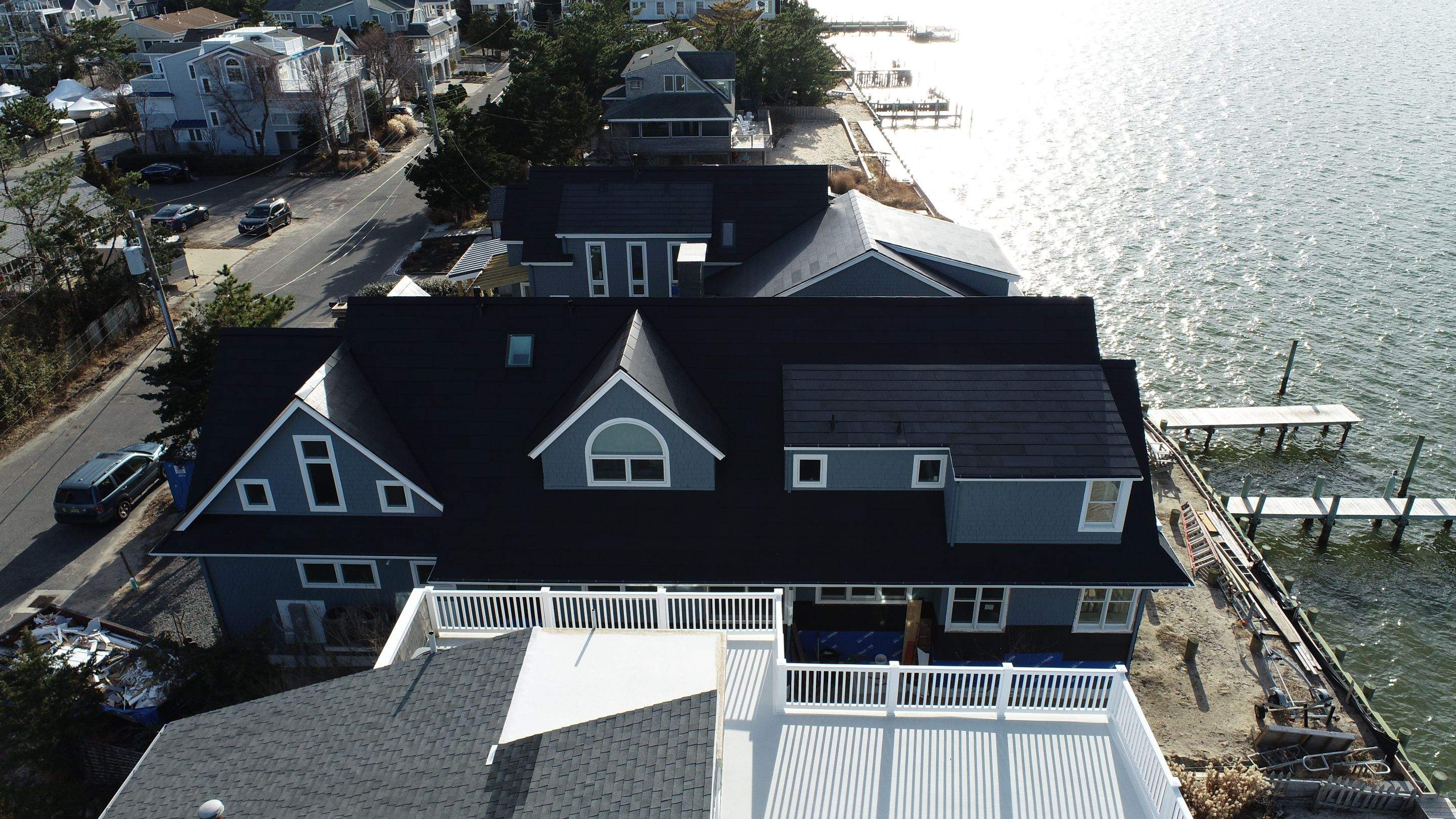 Tesla Solar Roof Long Beach Island New Jersey by American Home Contractors
