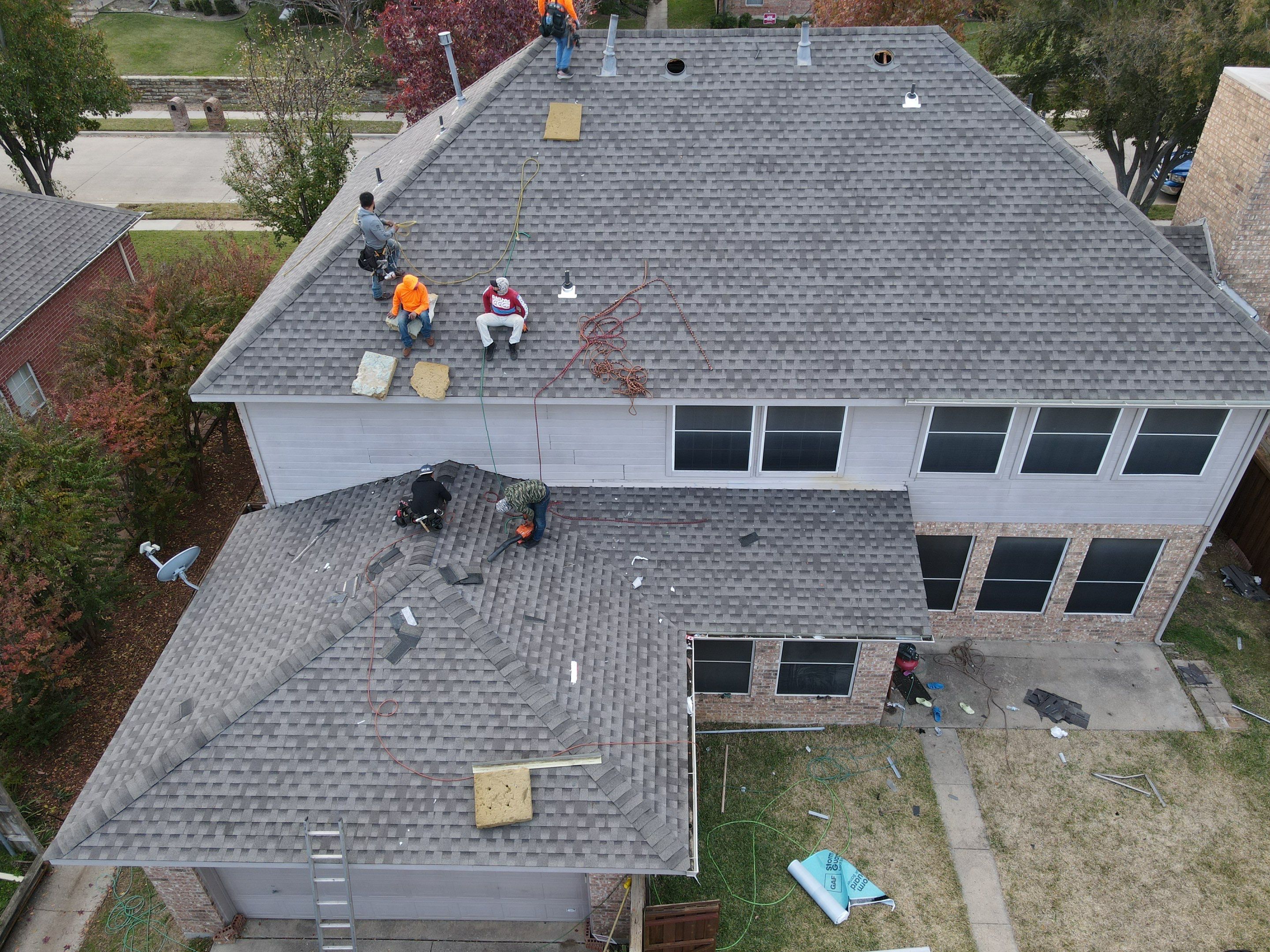 Residential Roofing Installation using GAF ArmorShield II by Lighthouse Contractors