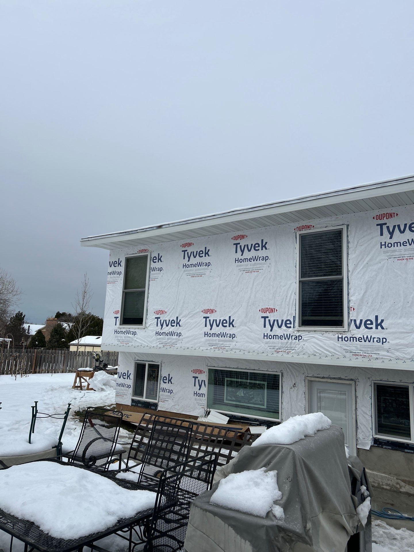 Ogden | Pristine All-White Modernization | Mixed Vinyl & Hardie by Ideal Siding Utah