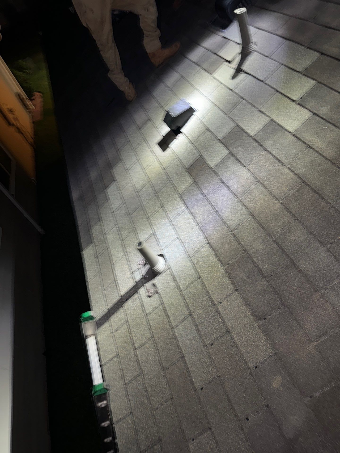 Hail Damage using Owen's Corning Duration (Lifetime) Shingles by Roof Repair Company