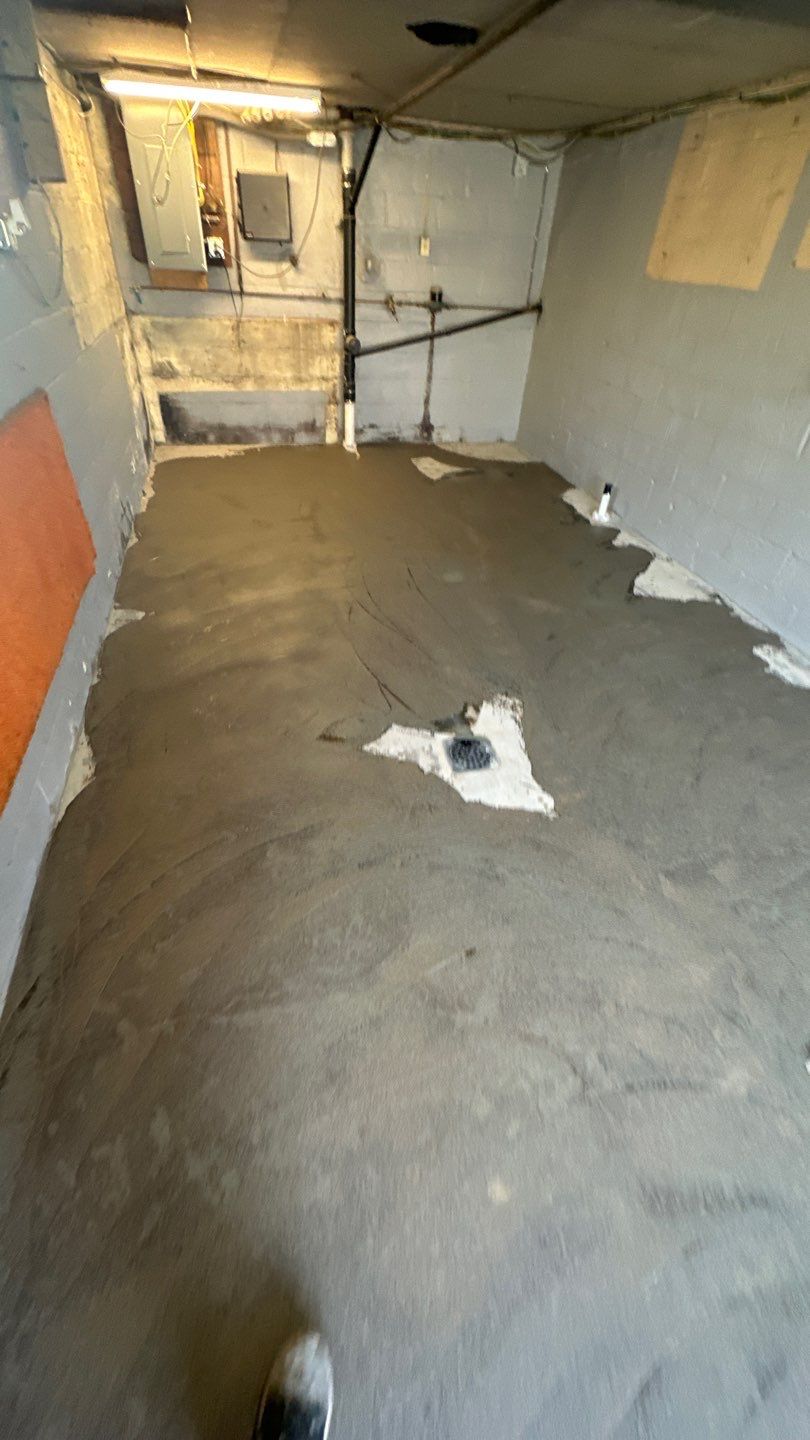 Basement + Garage Project in Pittsburgh by Floors in a Day, Inc