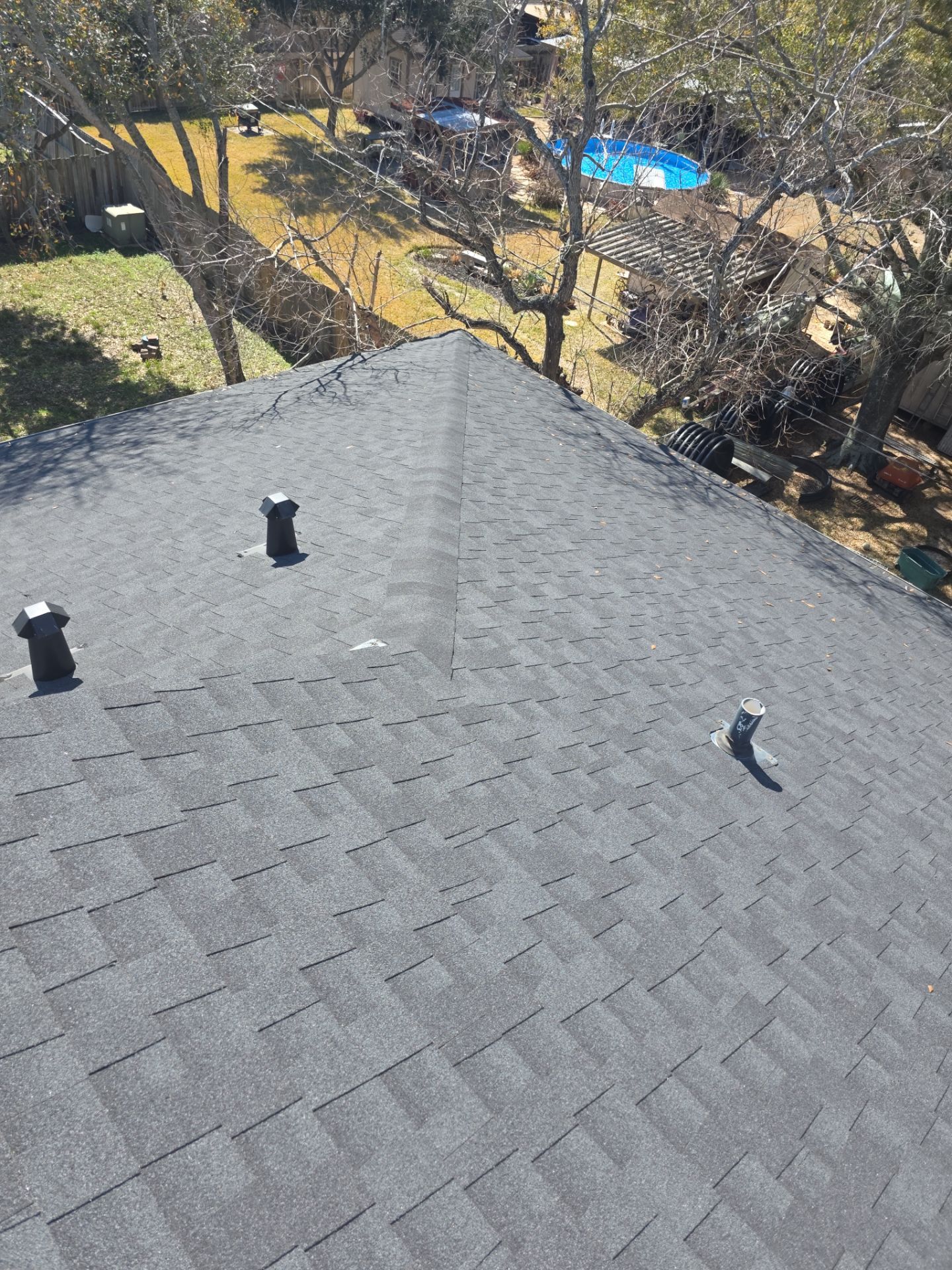 Our salesmen actually WORK for you! by REPS Austin Area Roofer
