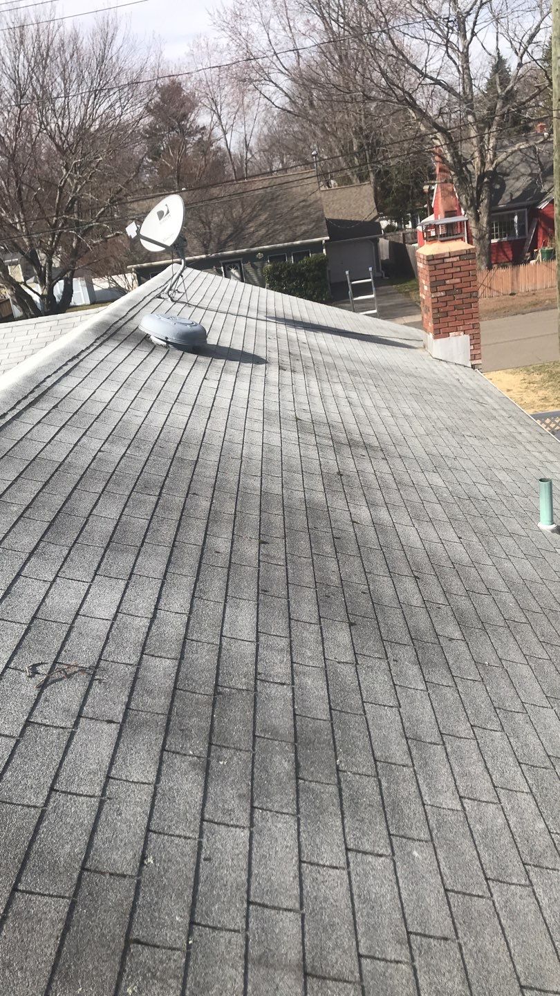 Residential Roofing Installation using Owens Corning Duration Slatestone Gray by A Plus Exterior