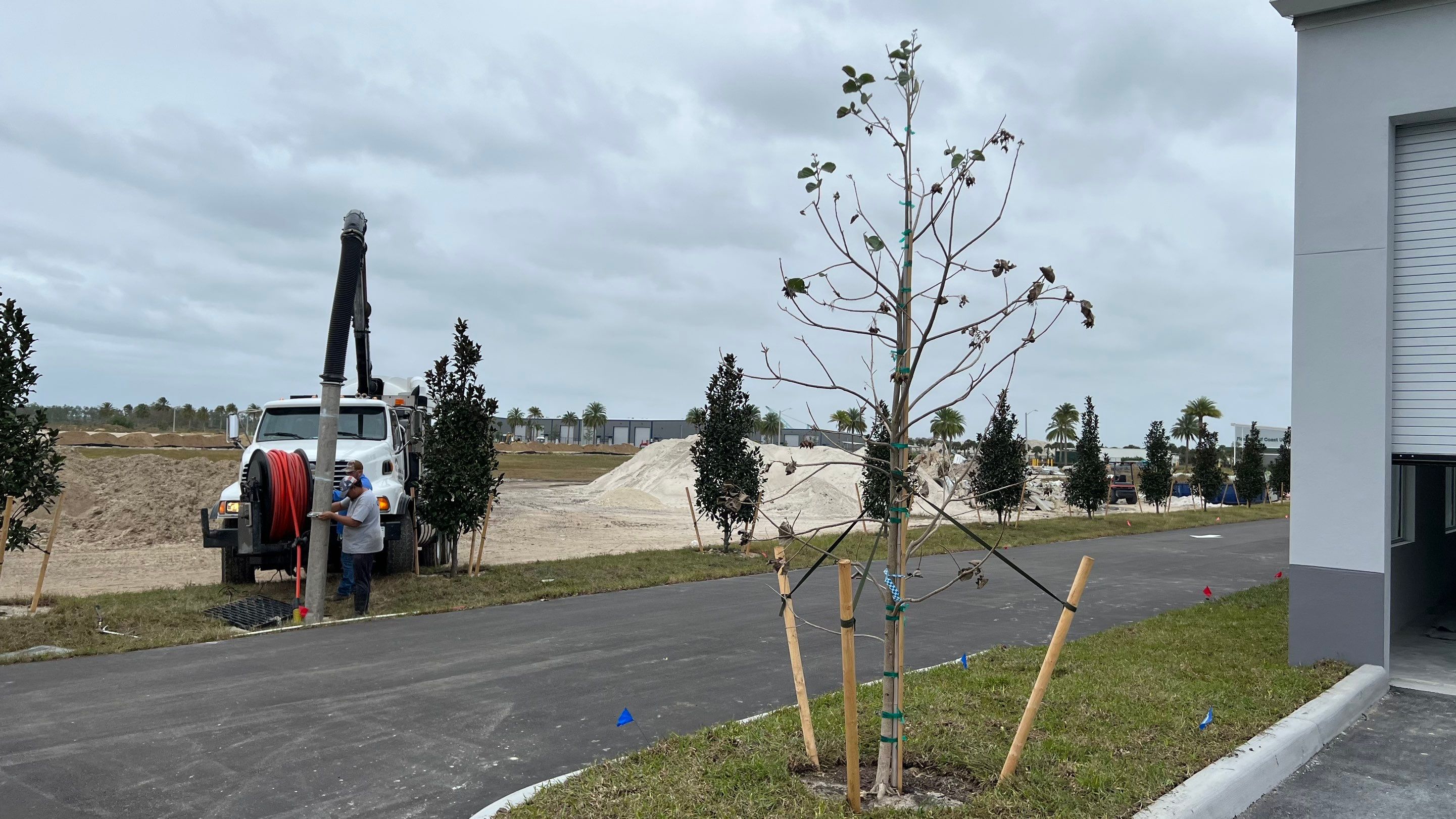 New Construction Storm Drain System Cleaning by Don Mar, Inc. Storm Water Solutions