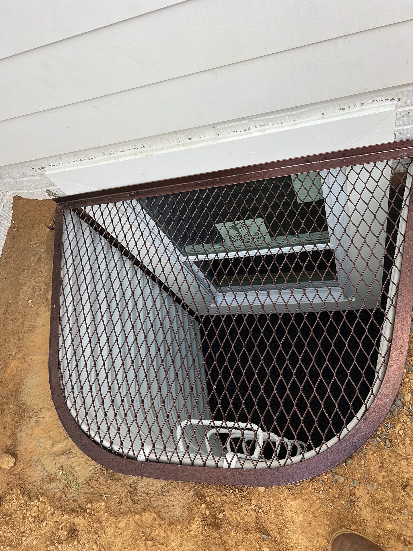 Egress window install, Great Falls, VA by Fairfax Contractors, LLC