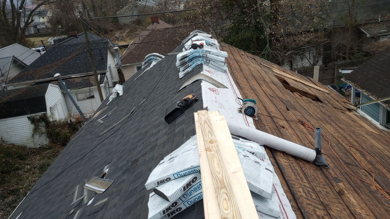 Residential Roofing Installation using Performance Shingles by Mr. Roofer