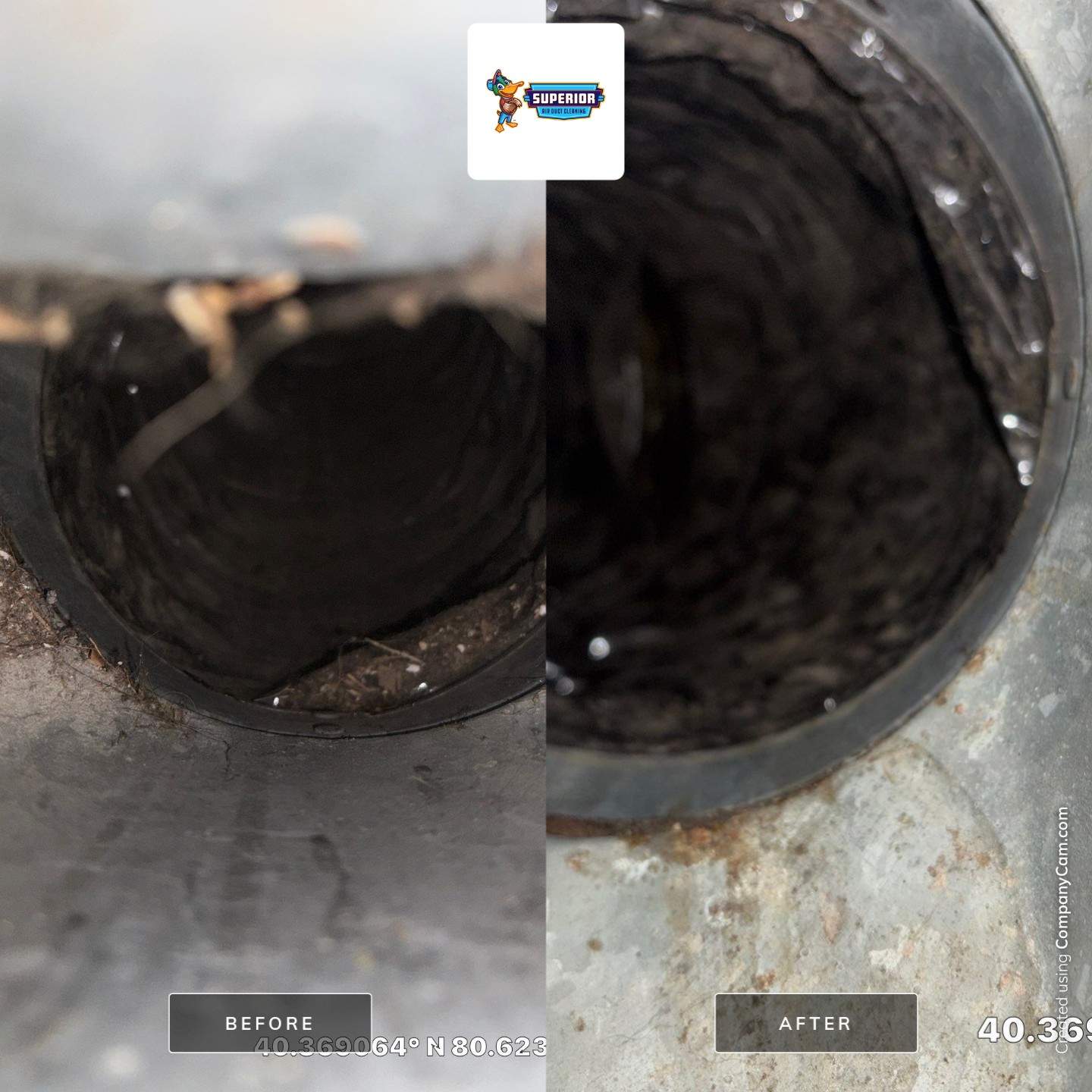Air Duct Cleaning With a Vacuum Truck in Steubenville, OH by Superior Air Duct Cleaning