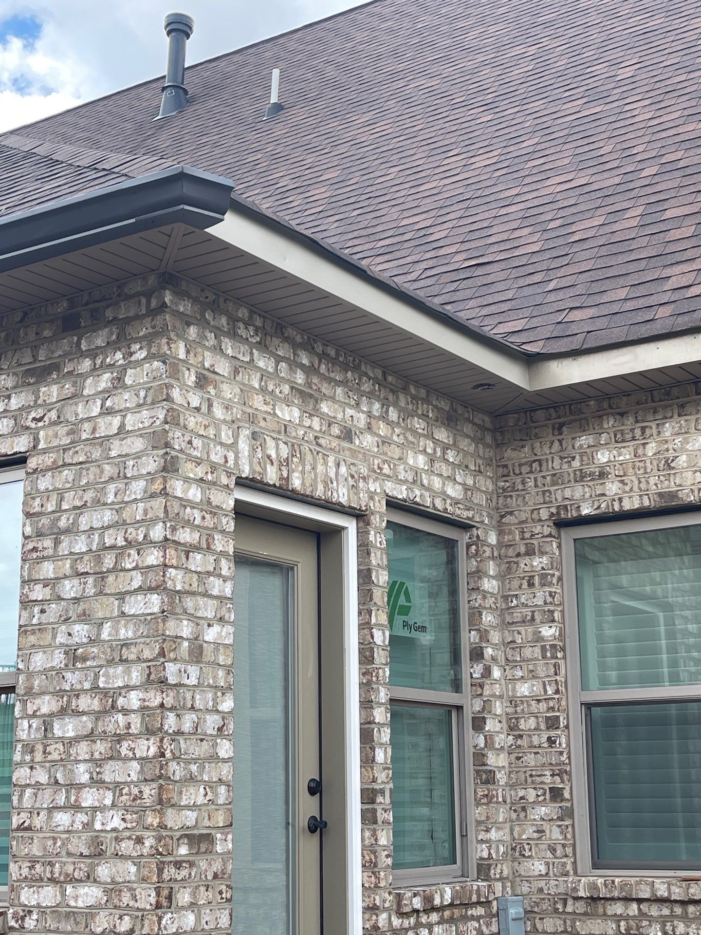 6" Seamless Gutters in Dark Bronze by Peak 2 Peak Services LLC
