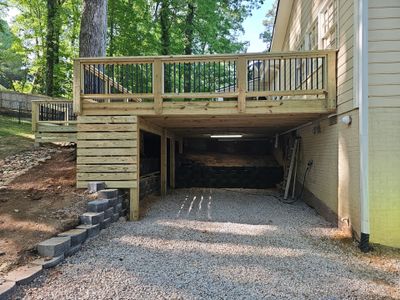 New Deck Construction & Site Improvements