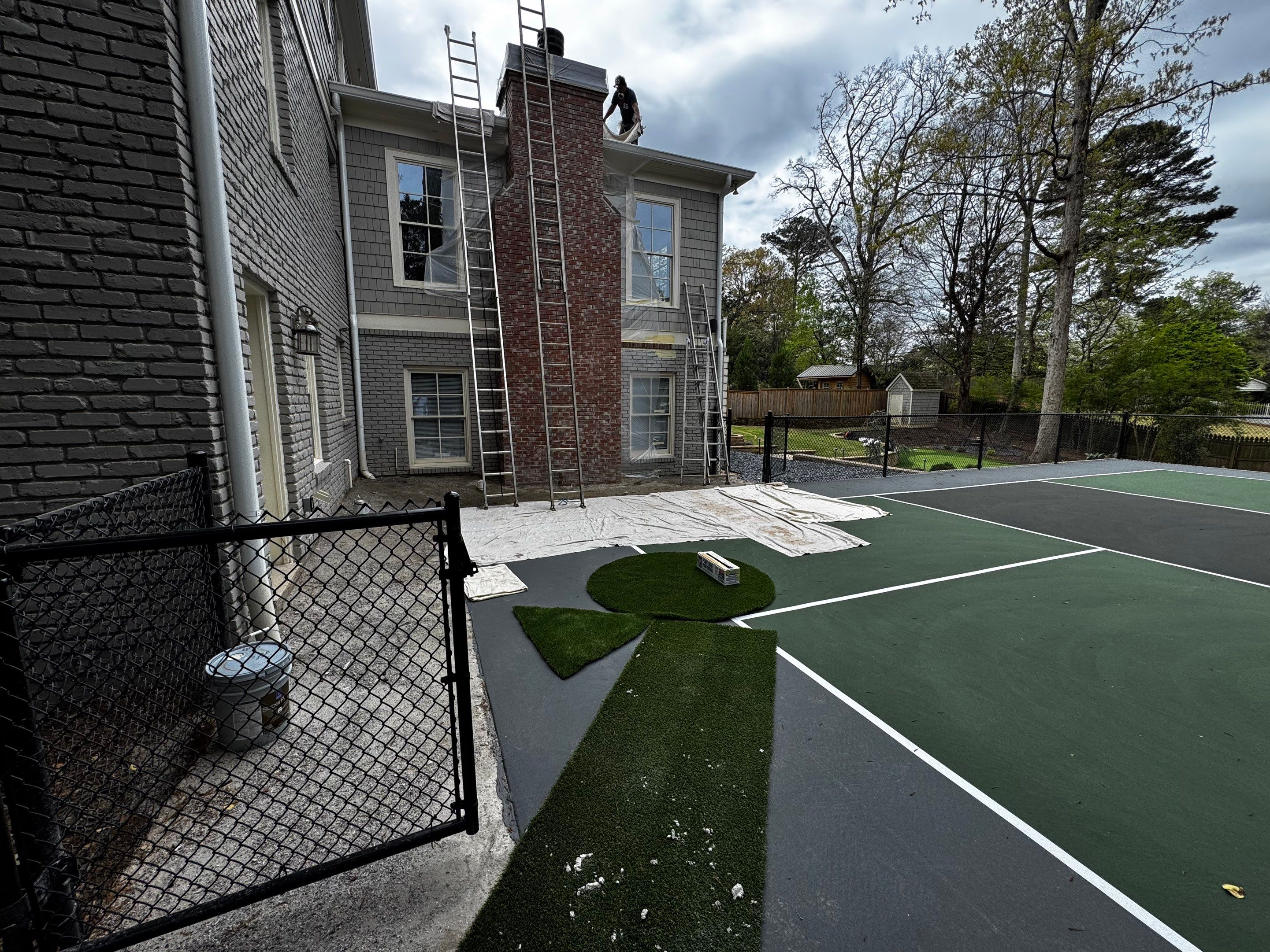 Chimney- Exterior Refresh by Praise God Painting, LLC